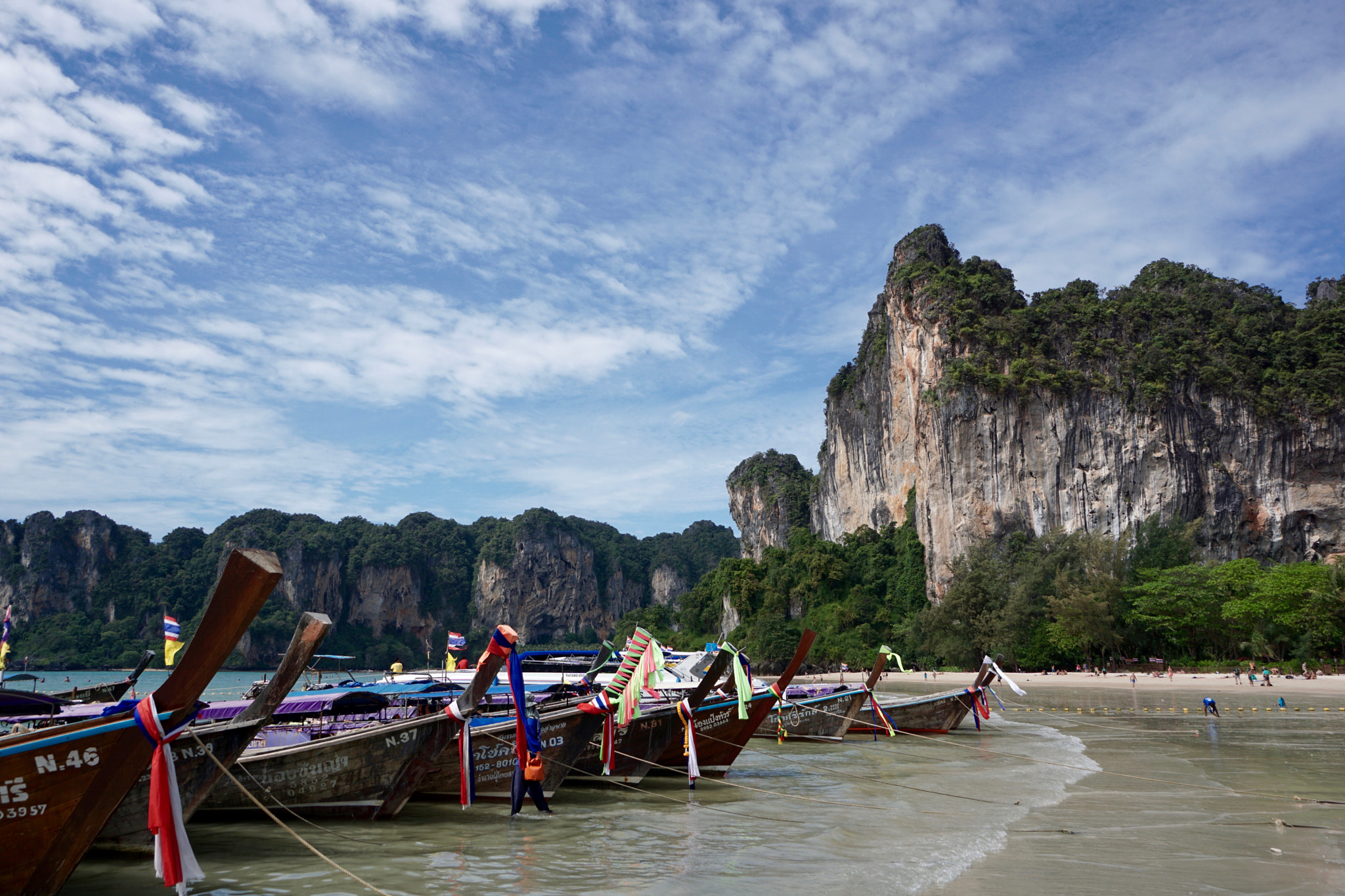 Sony a6000 sample photo. Thailand - railay beach photography