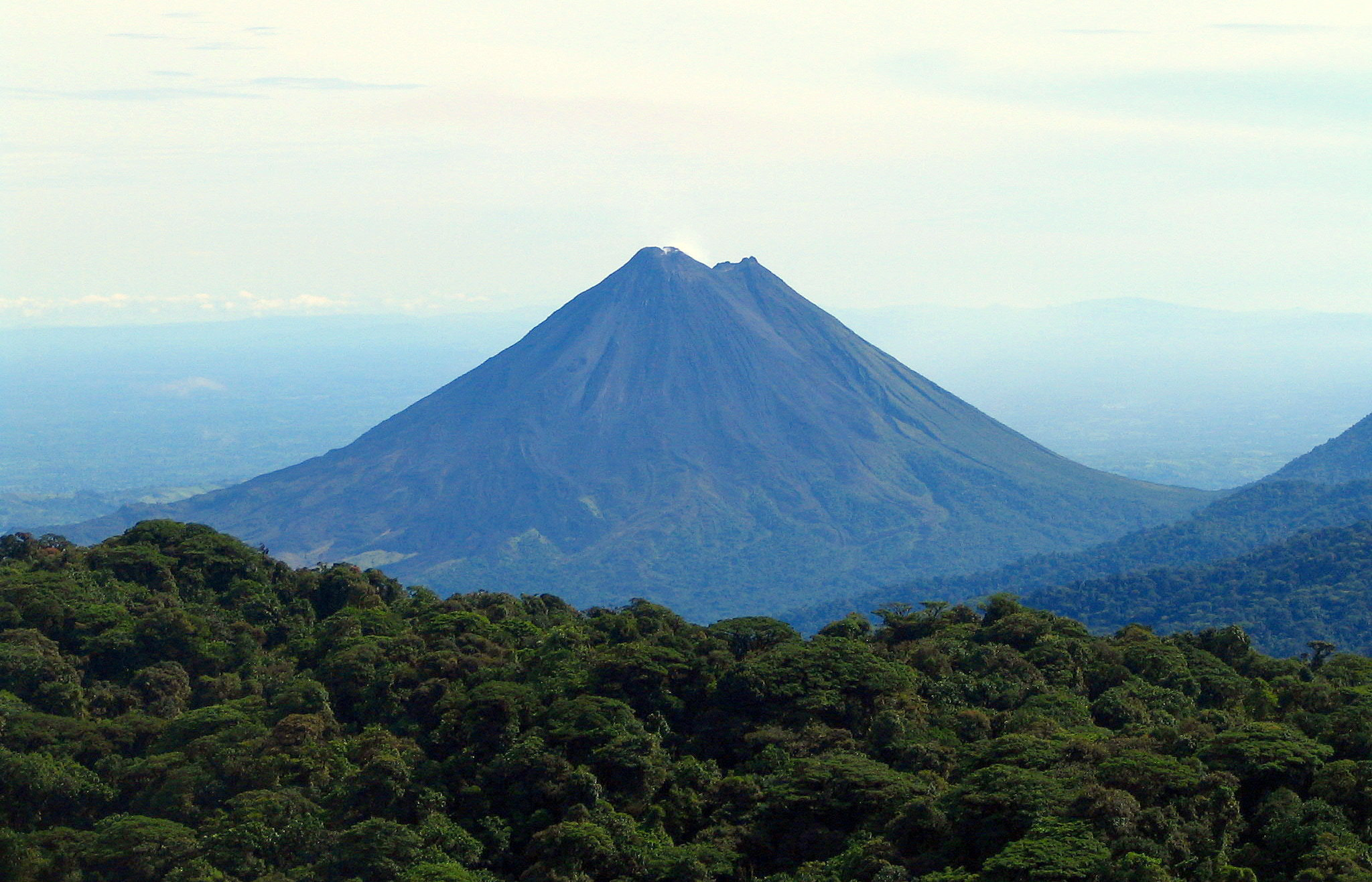 Canon POWERSHOT S1 IS sample photo. Tropical nature in a costa rican landscape photography