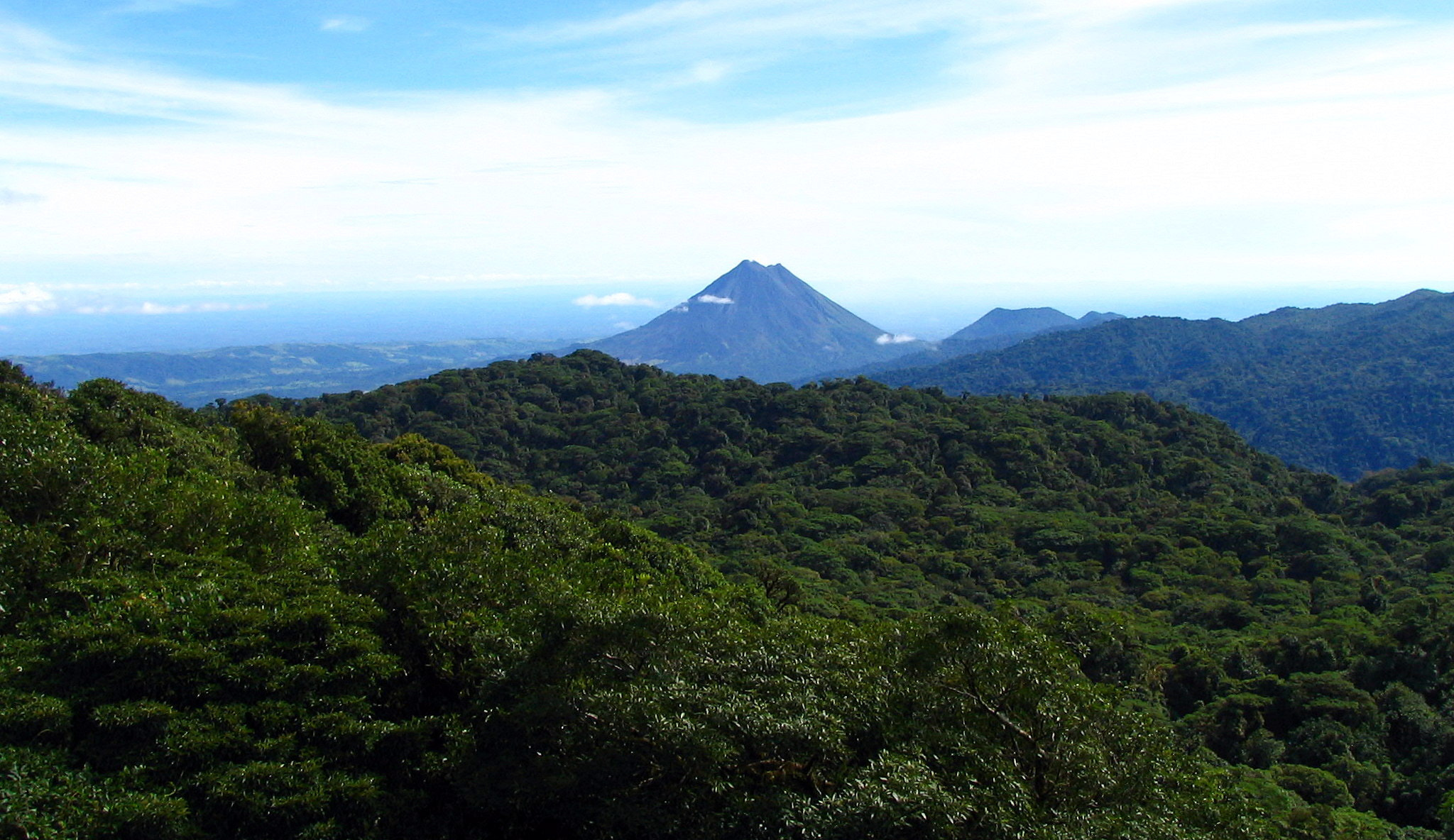 Canon POWERSHOT S1 IS sample photo. Tropical nature in a costa rican landscape photography