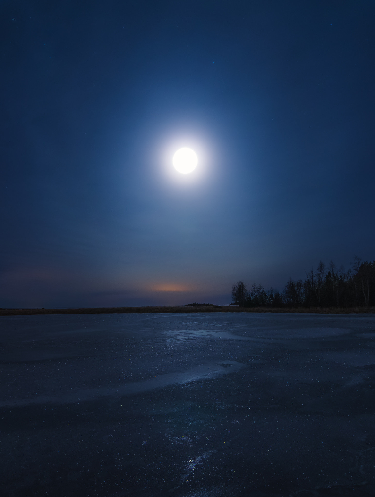 Nikon D7000 sample photo. A moonlit evening photography