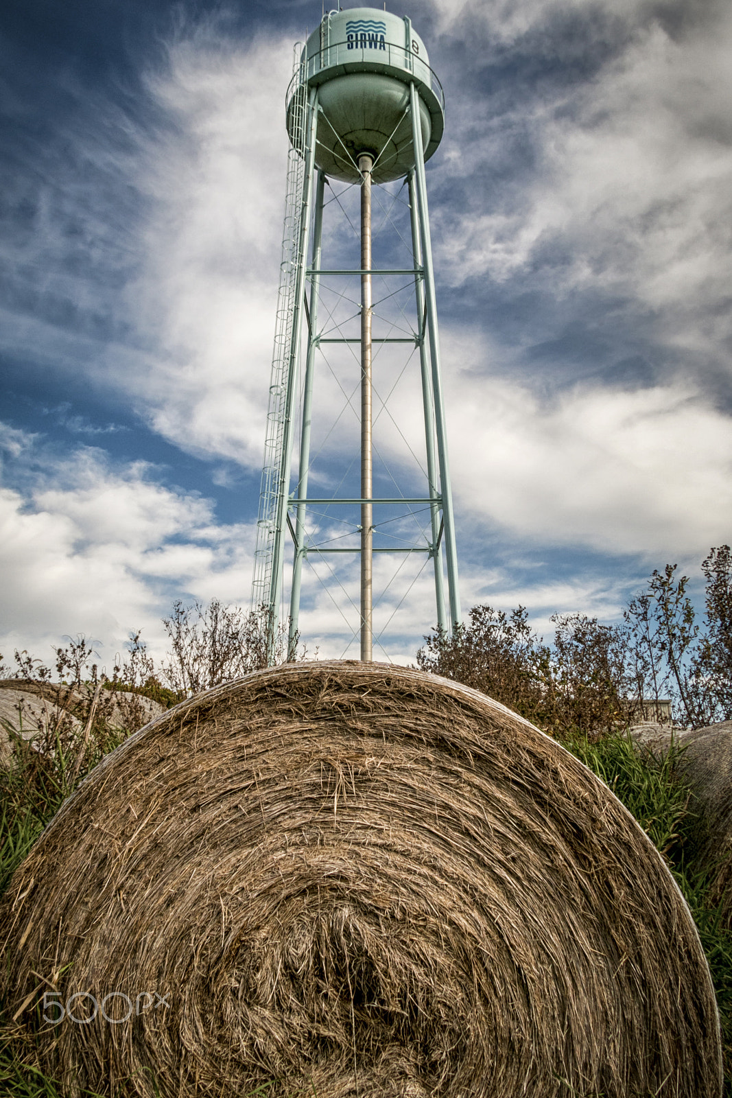 Canon EF-S 17-85mm F4-5.6 IS USM sample photo. "hay tower" photography