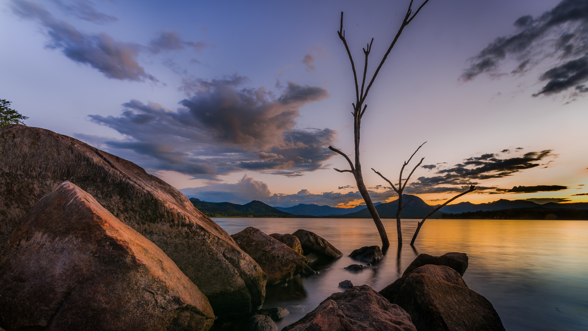 Nikon AF Nikkor 14mm F2.8D ED sample photo. Moogerah 2 photography