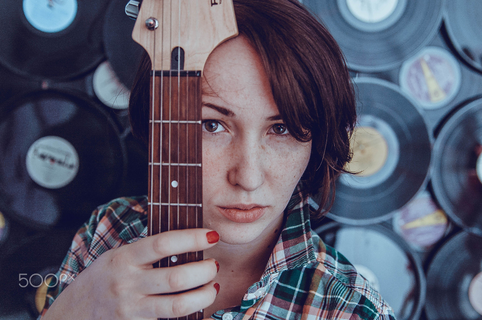 Nikon D40 sample photo. Guitar photography