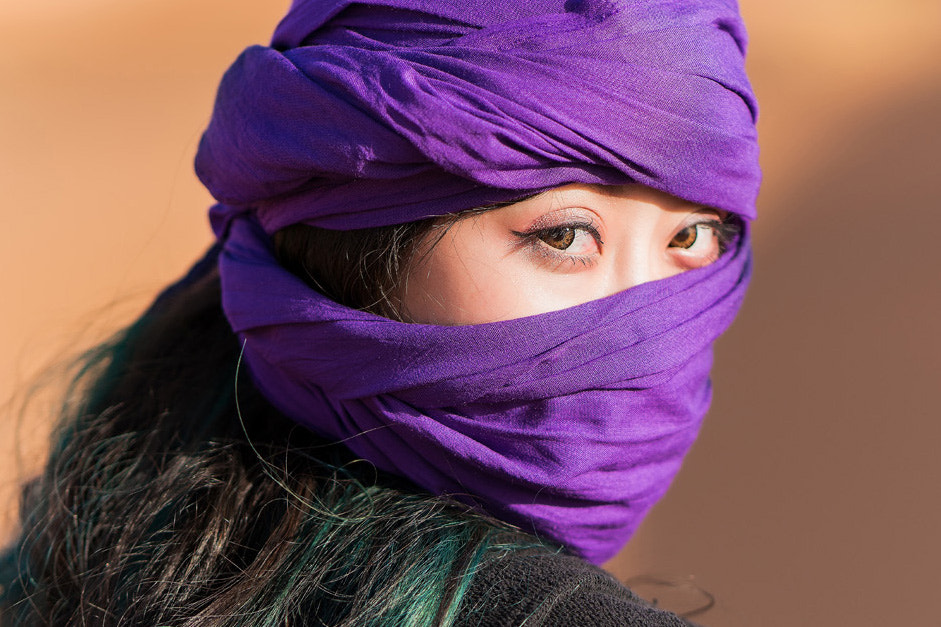 ZEISS Batis 85mm F1.8 sample photo. Eyes of sahara photography