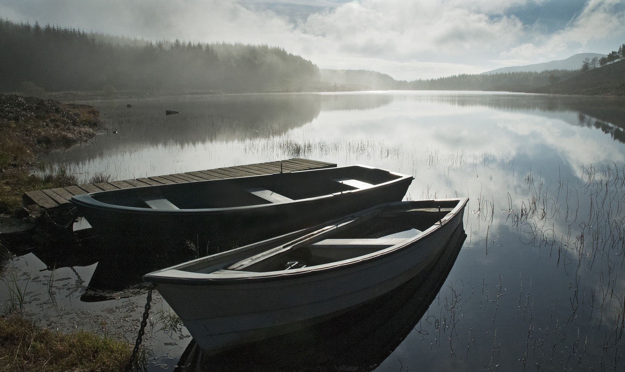 Nikon D300 sample photo. Clearing mist photography