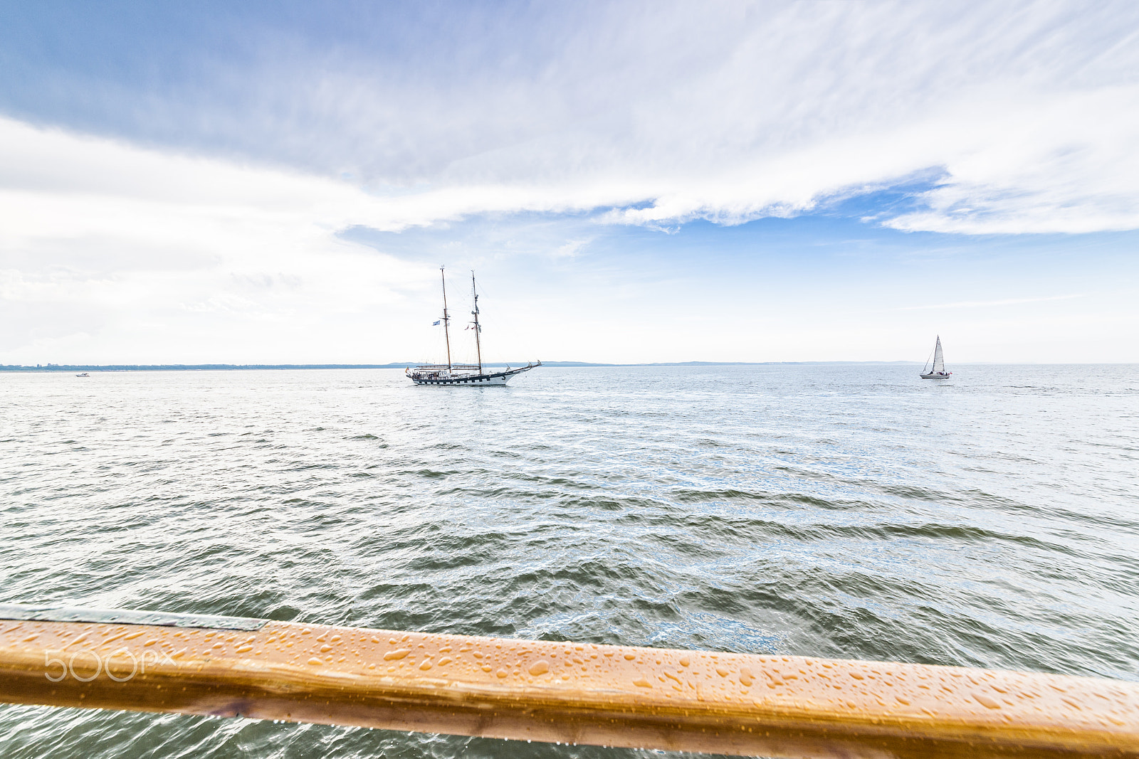 Sigma 12-24mm F4.5-5.6 II DG HSM sample photo. Tall ship, on blue water. photography