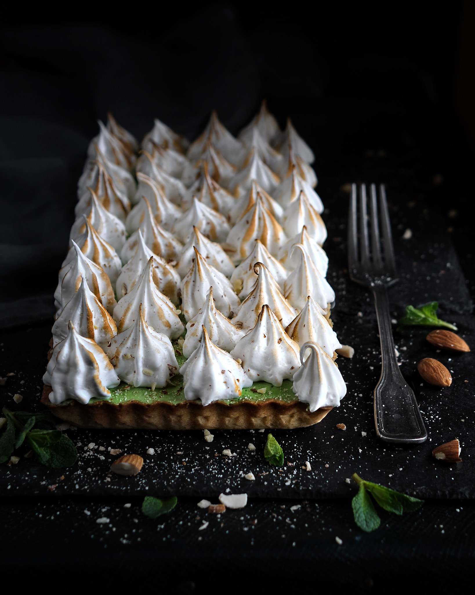 Nikon AF-S DX Micro Nikkor 40mm F2.8 sample photo. Tart with meringue photography