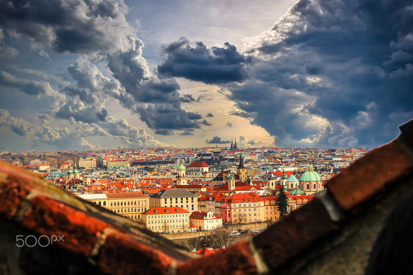Canon EF-S 18-55mm F3.5-5.6 III sample photo. Prague from my camera photography