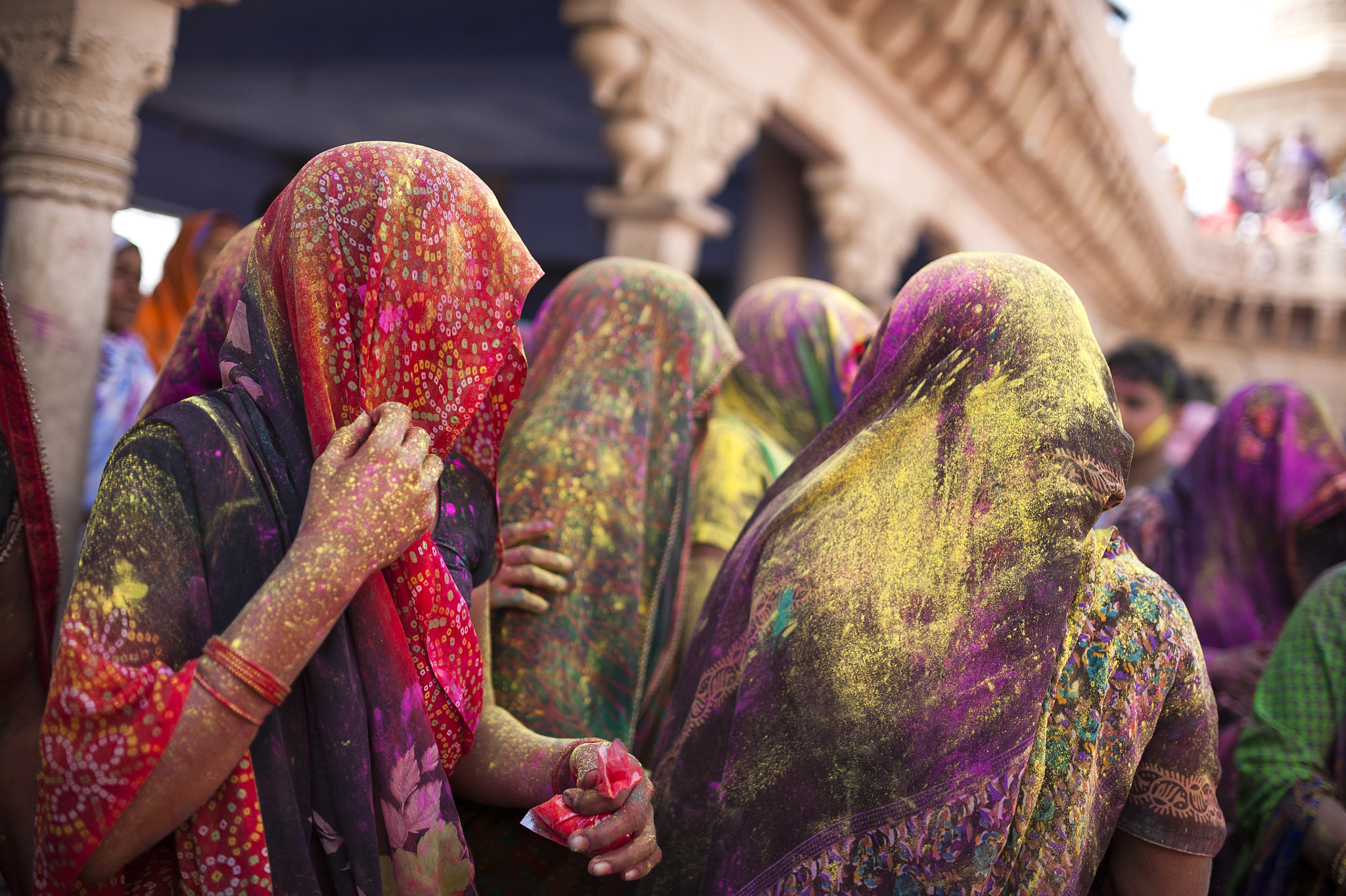 Canon EOS 5D + Sigma 35mm F1.4 DG HSM Art sample photo. Holi in nandgaon  photography