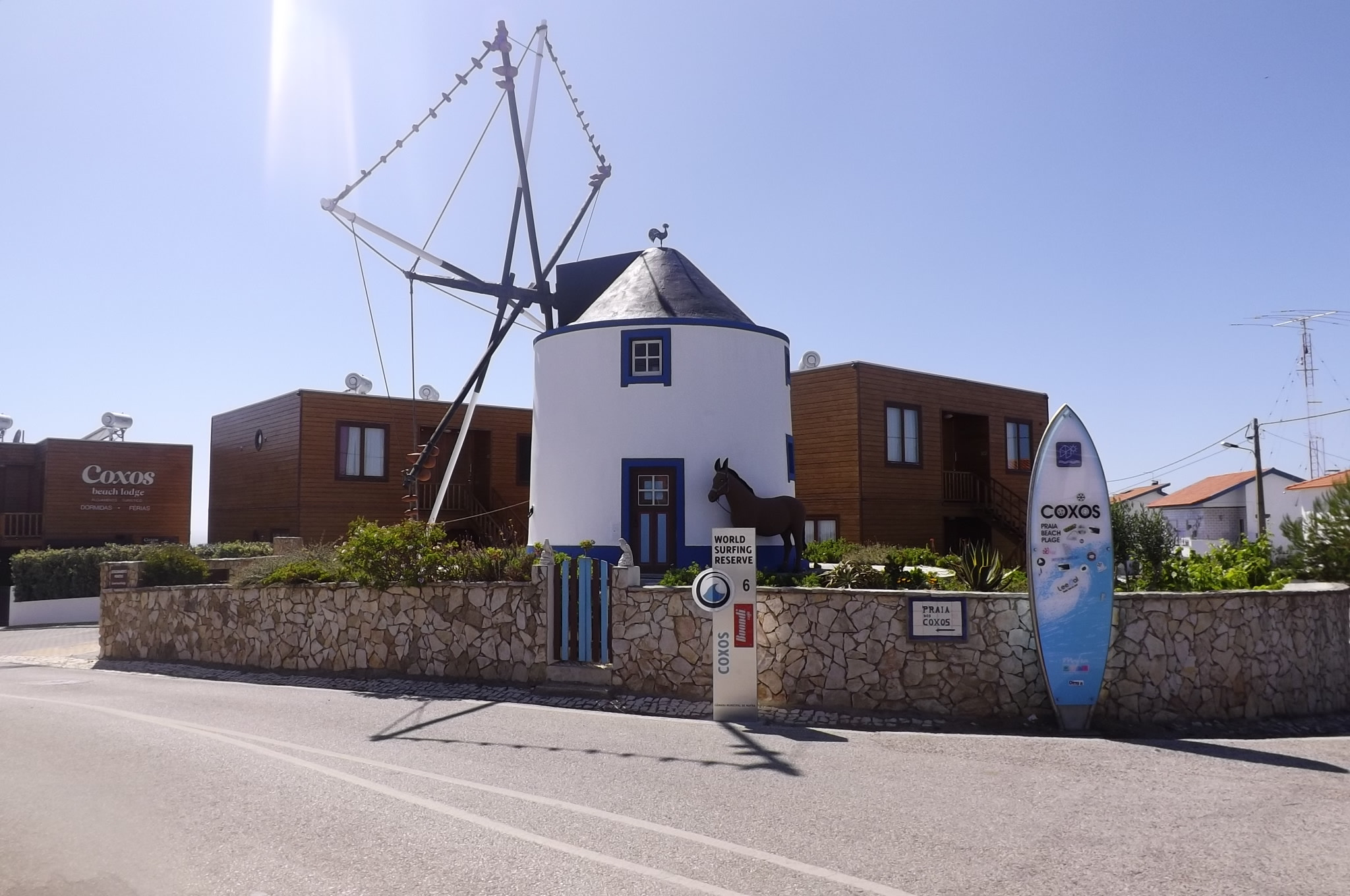 Fujifilm FinePix S4500 sample photo. Windmill at coxos beach photography