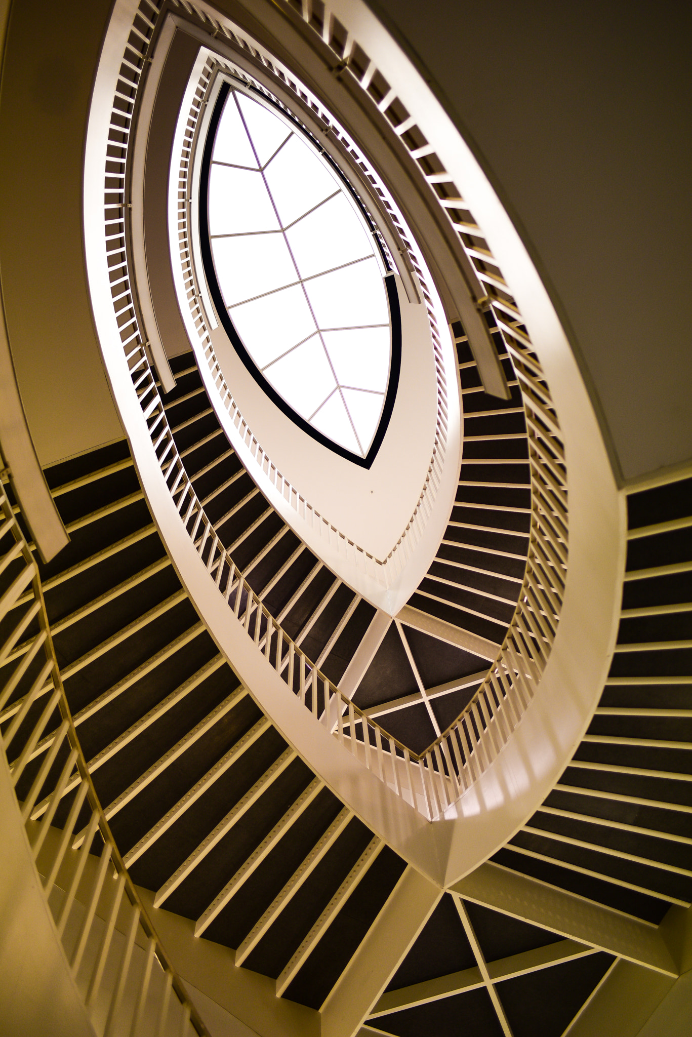 Nikon D750 + Nikon AF-S Nikkor 35mm F1.8G ED sample photo. Spiral staircase photography