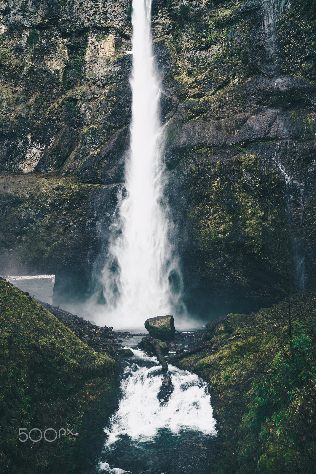 Sony a7 II + Sony FE 24-70mm F2.8 GM sample photo. Waterfall (test photography