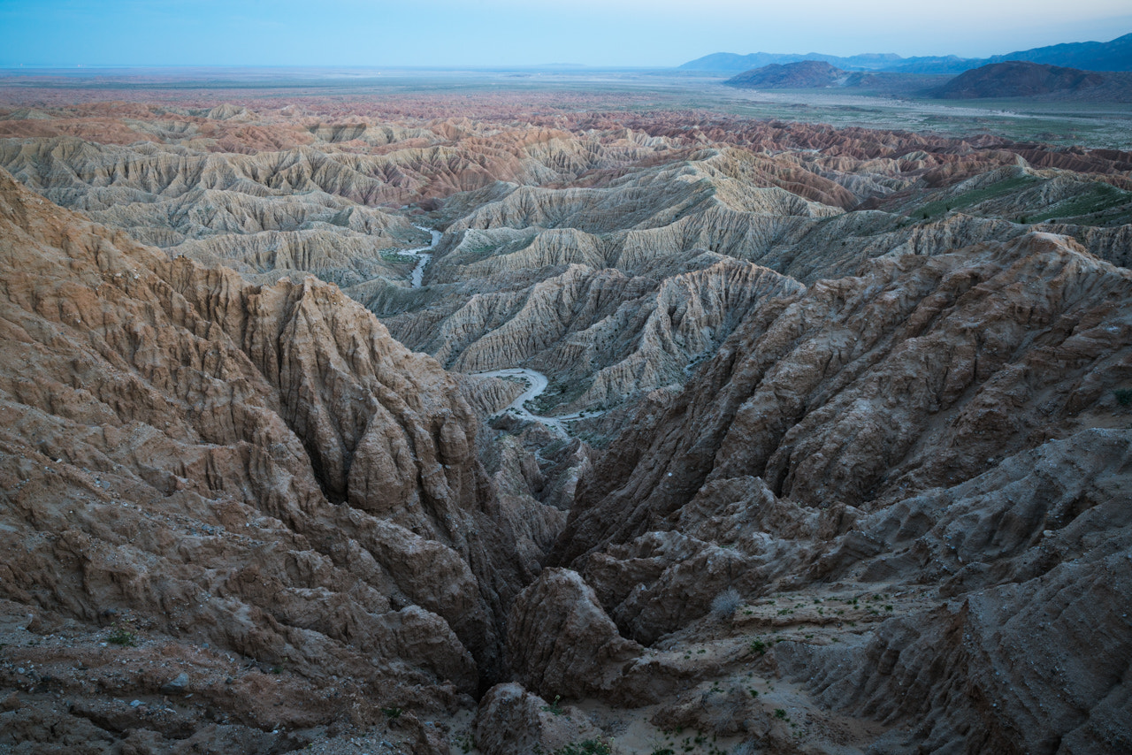 Canon EF 24-70mm F2.8L II USM sample photo. Twilight in the badlands photography