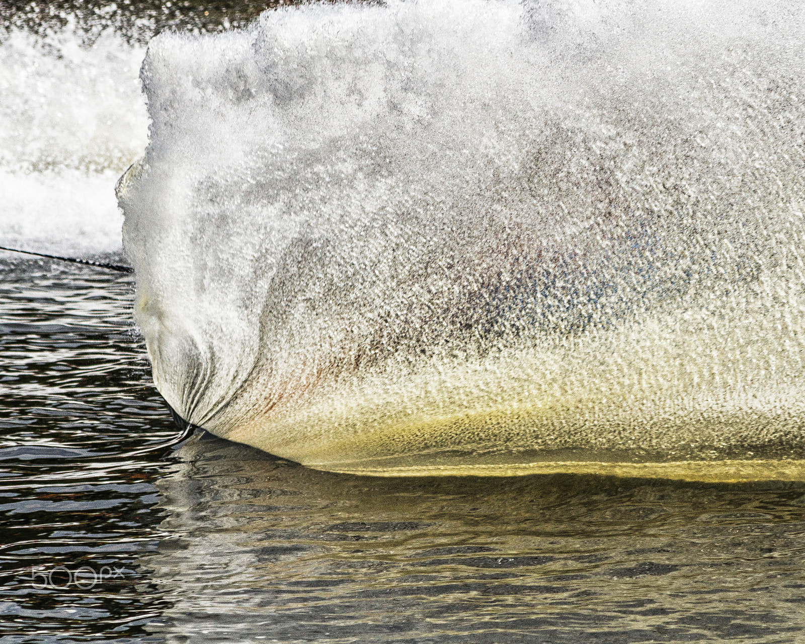 Canon EF 70-300mm F4-5.6 IS USM sample photo. Moomba watersking photography