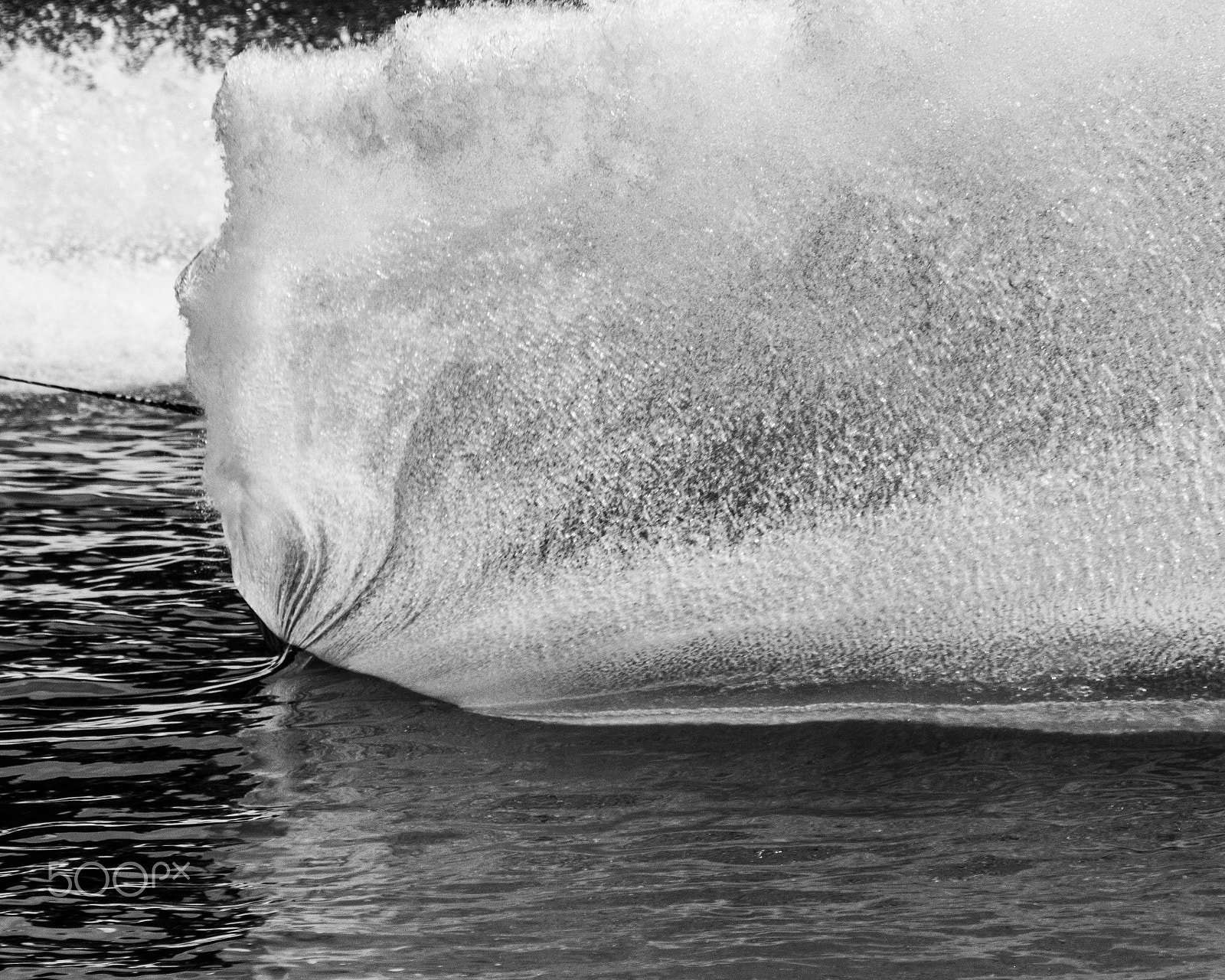 Canon EF 70-300mm F4-5.6 IS USM sample photo. Moomba watersking photography