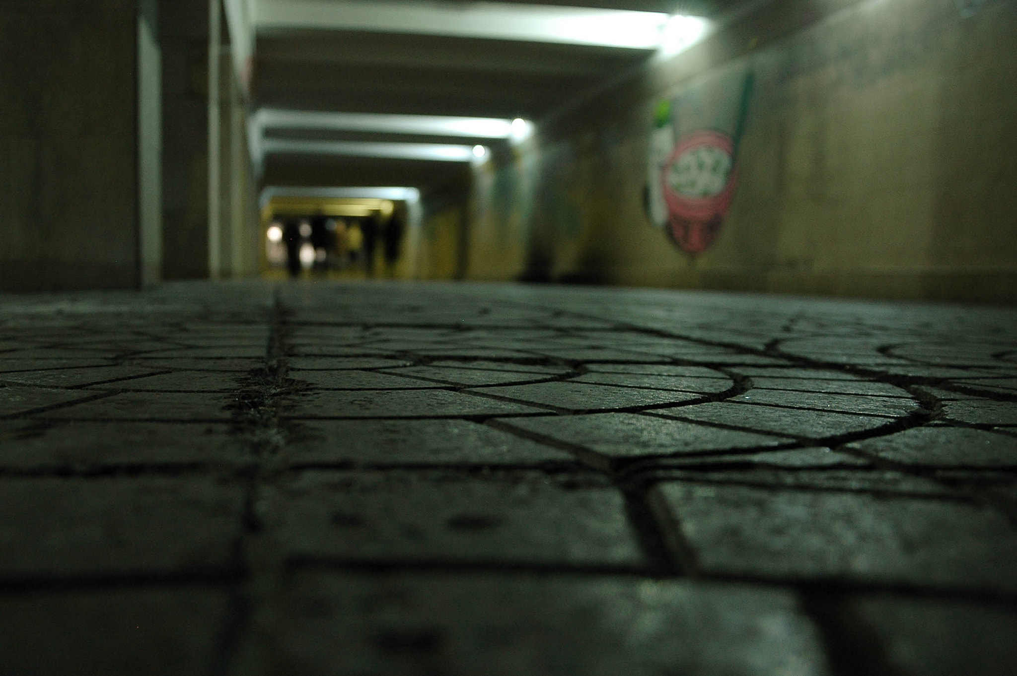 Nikon D70s sample photo. Underground crossing photography