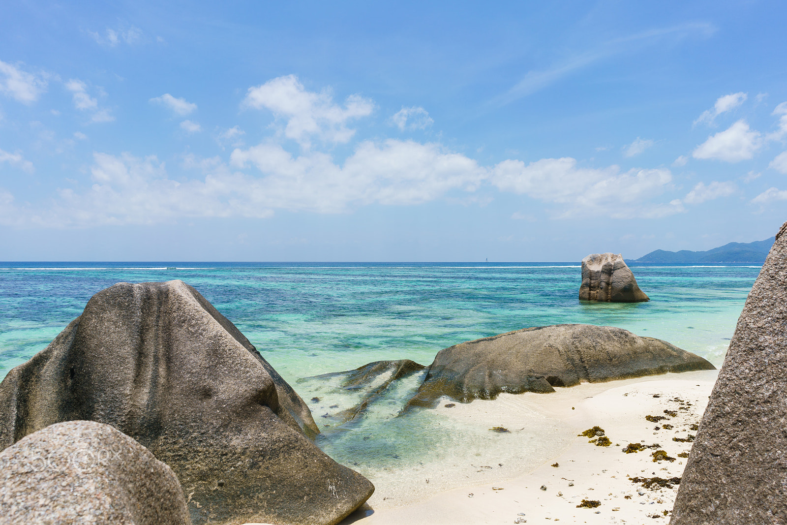 Sony a7R II + Sony FE 28mm F2 sample photo. Anse source d'argent—a beautiful seychelles beach photography