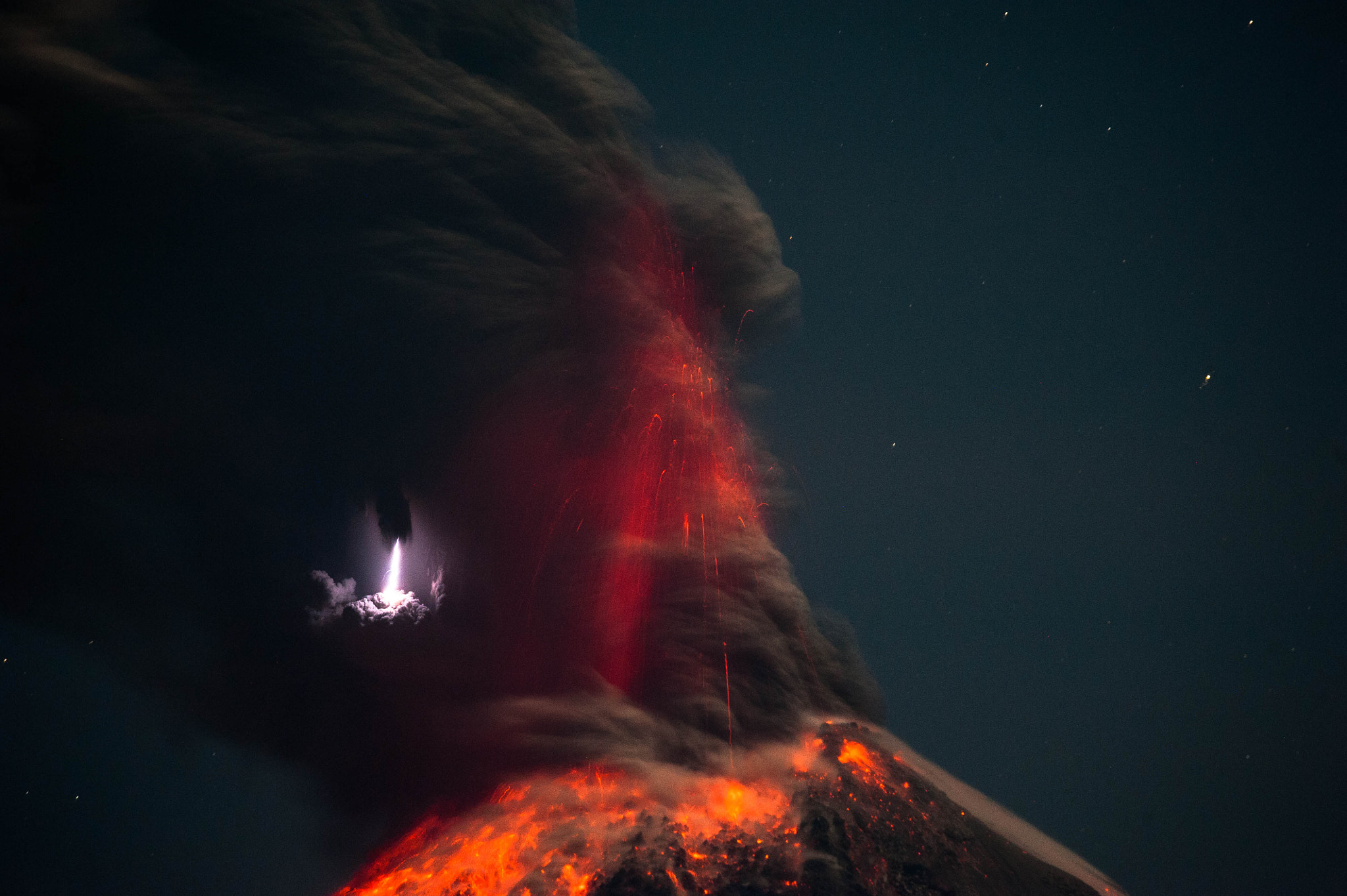 Nikon D700 sample photo. Volcan de colima photography