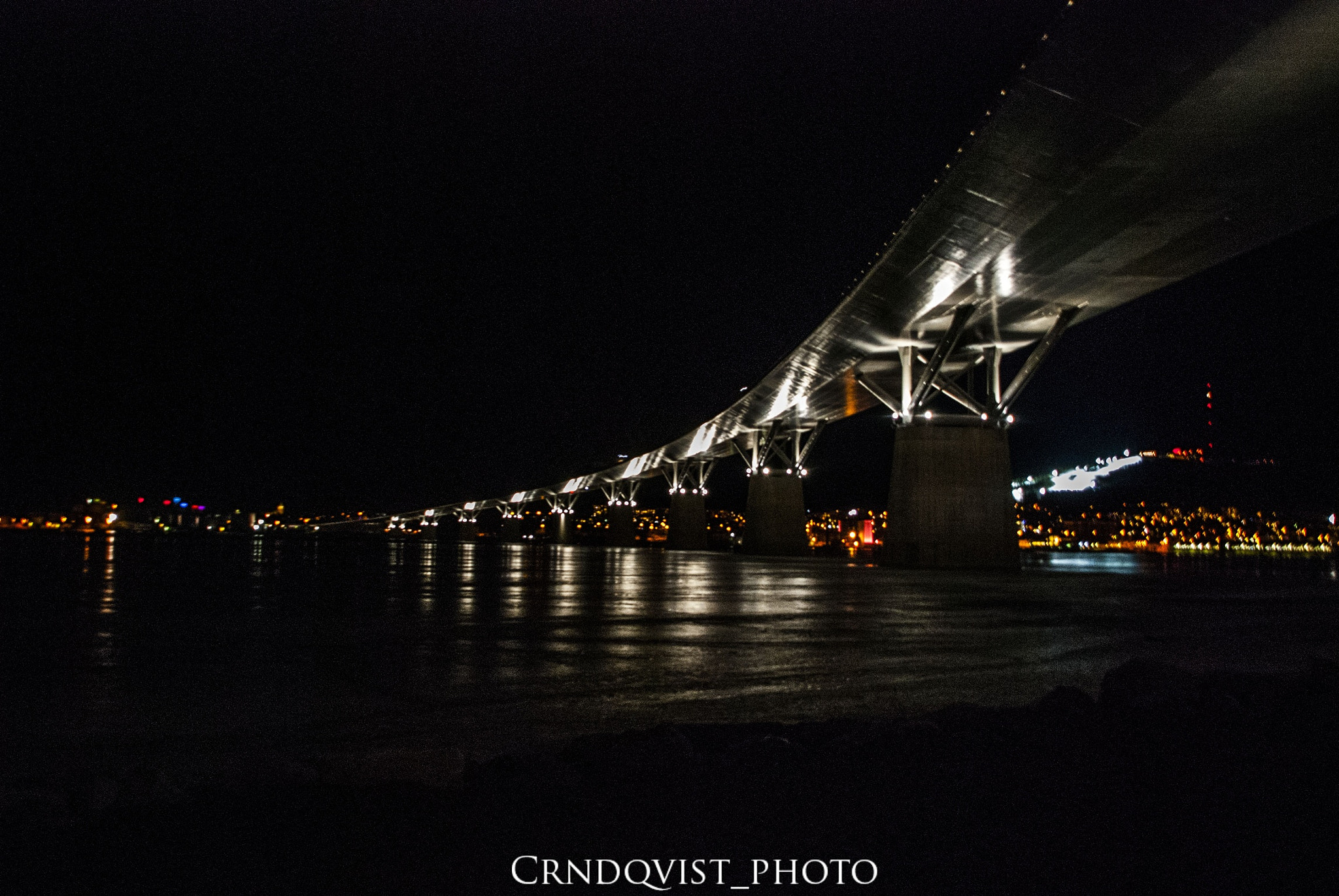 Sigma 28-300mm F3.5-6.3 DG Macro sample photo. Bridge in sundsvall photography