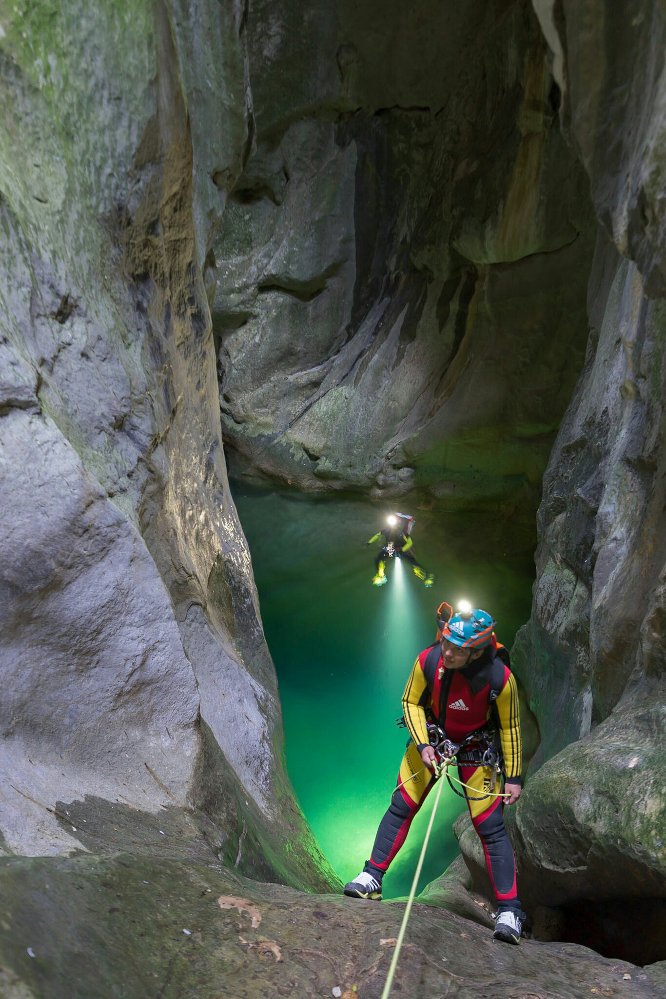 Sony a7 II + 15-30mm F2.8 SSM sample photo. Lowlight-canyoning photography