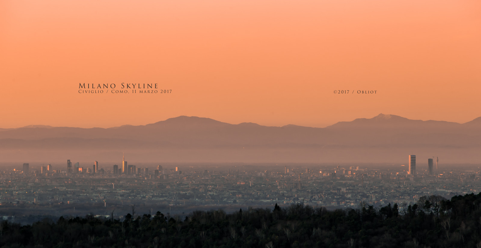 Canon EOS 6D sample photo. Milano skyline photography