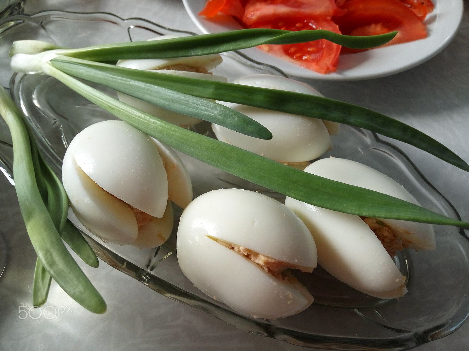 Xiaomi HM Note 2 sample photo. Eggs in the form of tulips photography