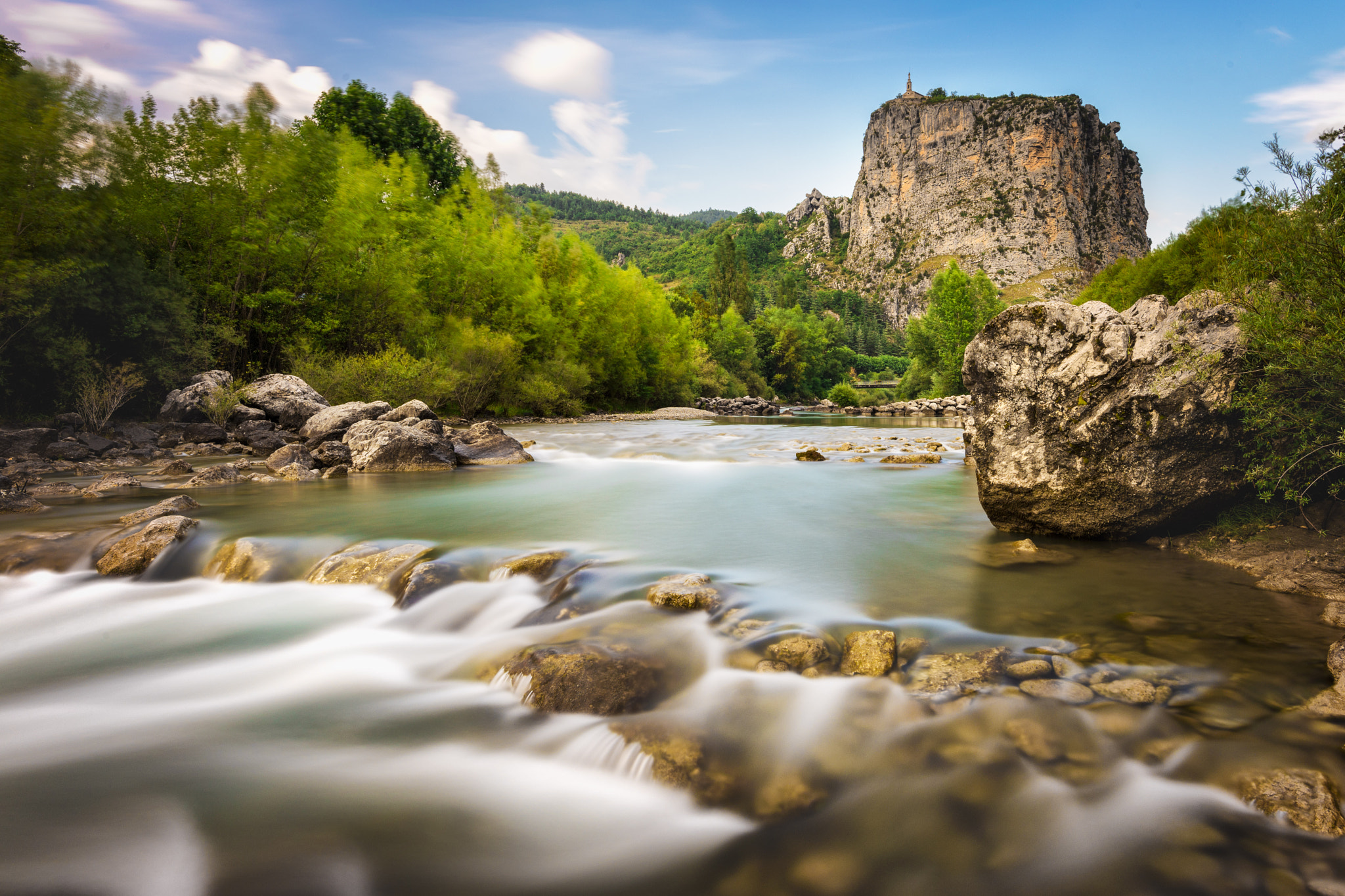 Nikon D610 sample photo. The verdon river... photography