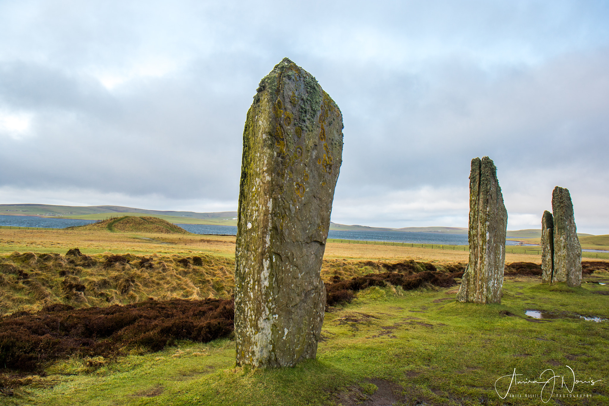 Canon EOS 7D Mark II + Canon EF-S 17-55mm F2.8 IS USM sample photo. Ring of brodgar standing stones photography
