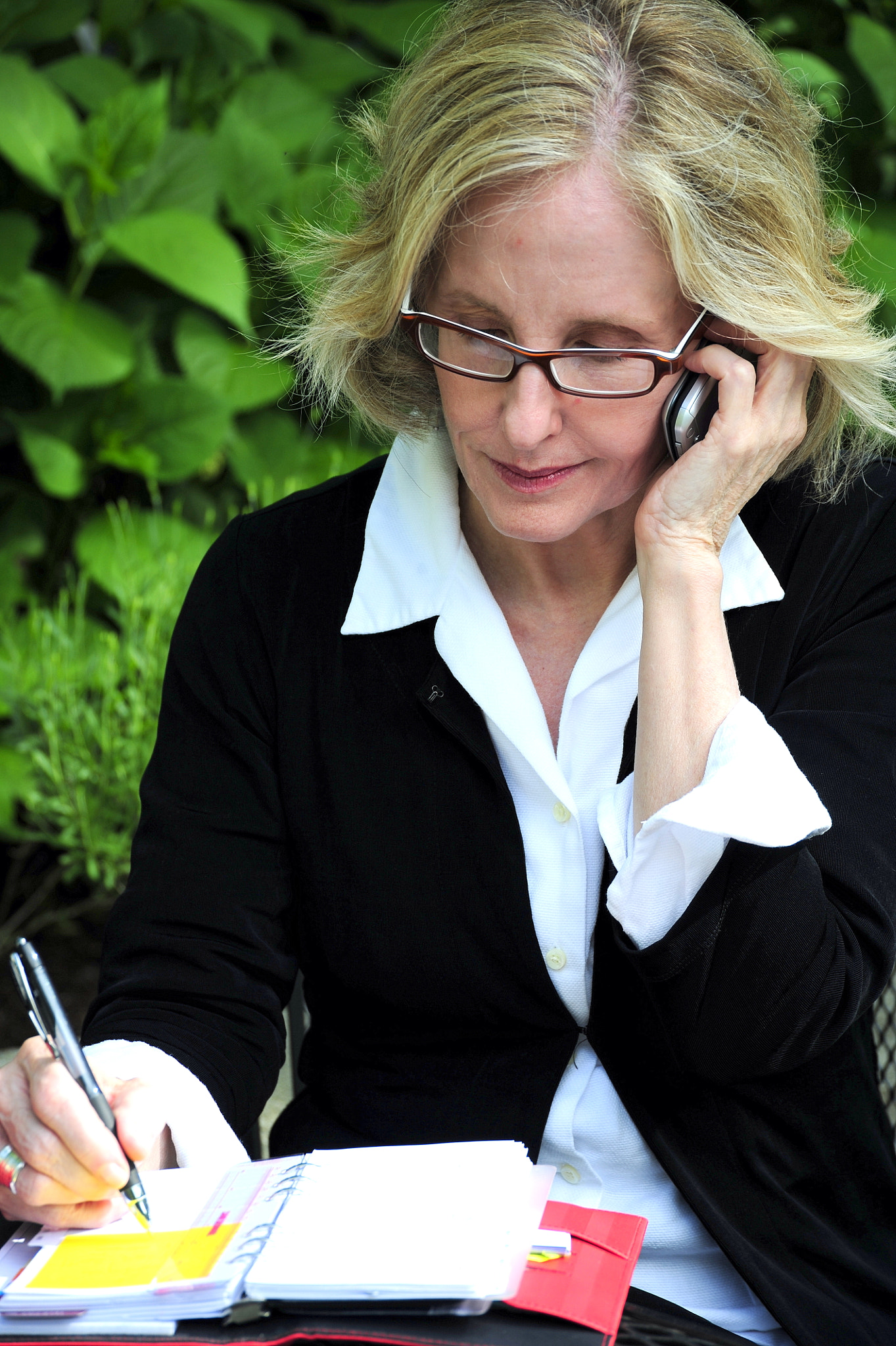 Nikon D3 sample photo. Businesswoman. photography