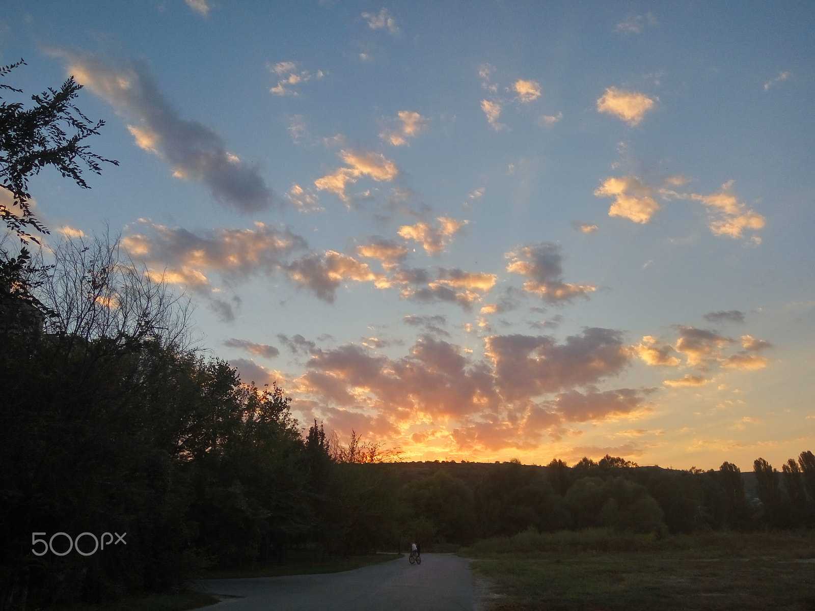 Xiaomi HM Note 2 sample photo. Beautiful orange sunset photography