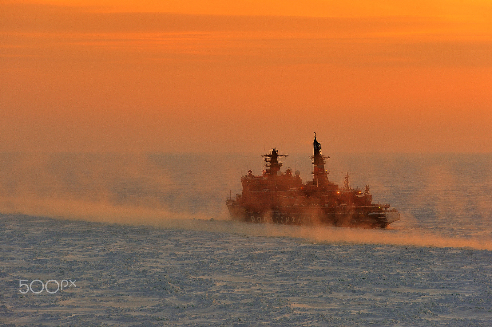 Nikon D3 sample photo. Ice trials photography