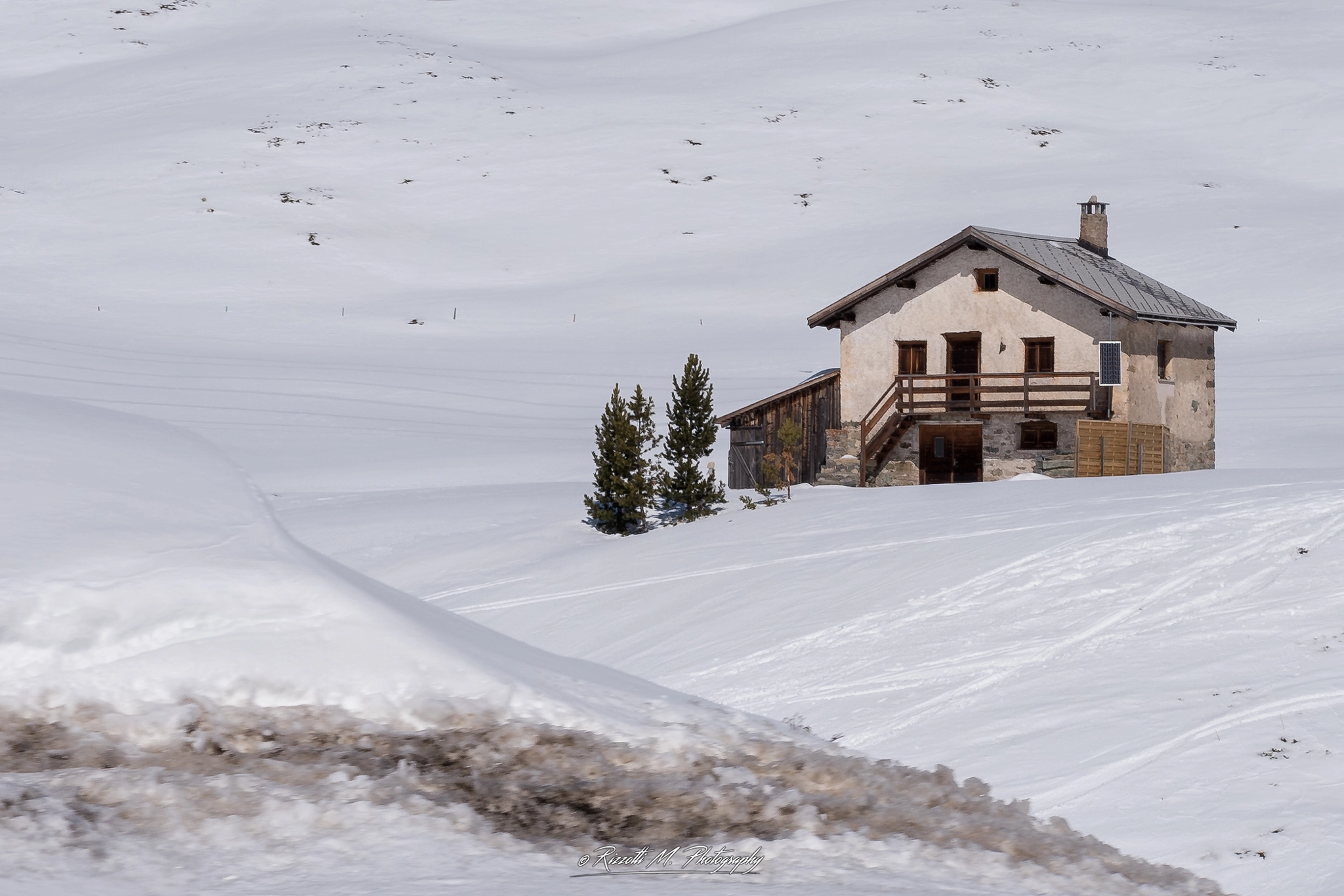 Nikon D750 sample photo. La casa nella neve photography