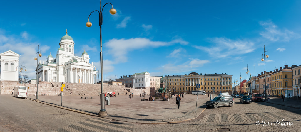 Sony Alpha DSLR-A700 sample photo. Senaatintori panorama photography