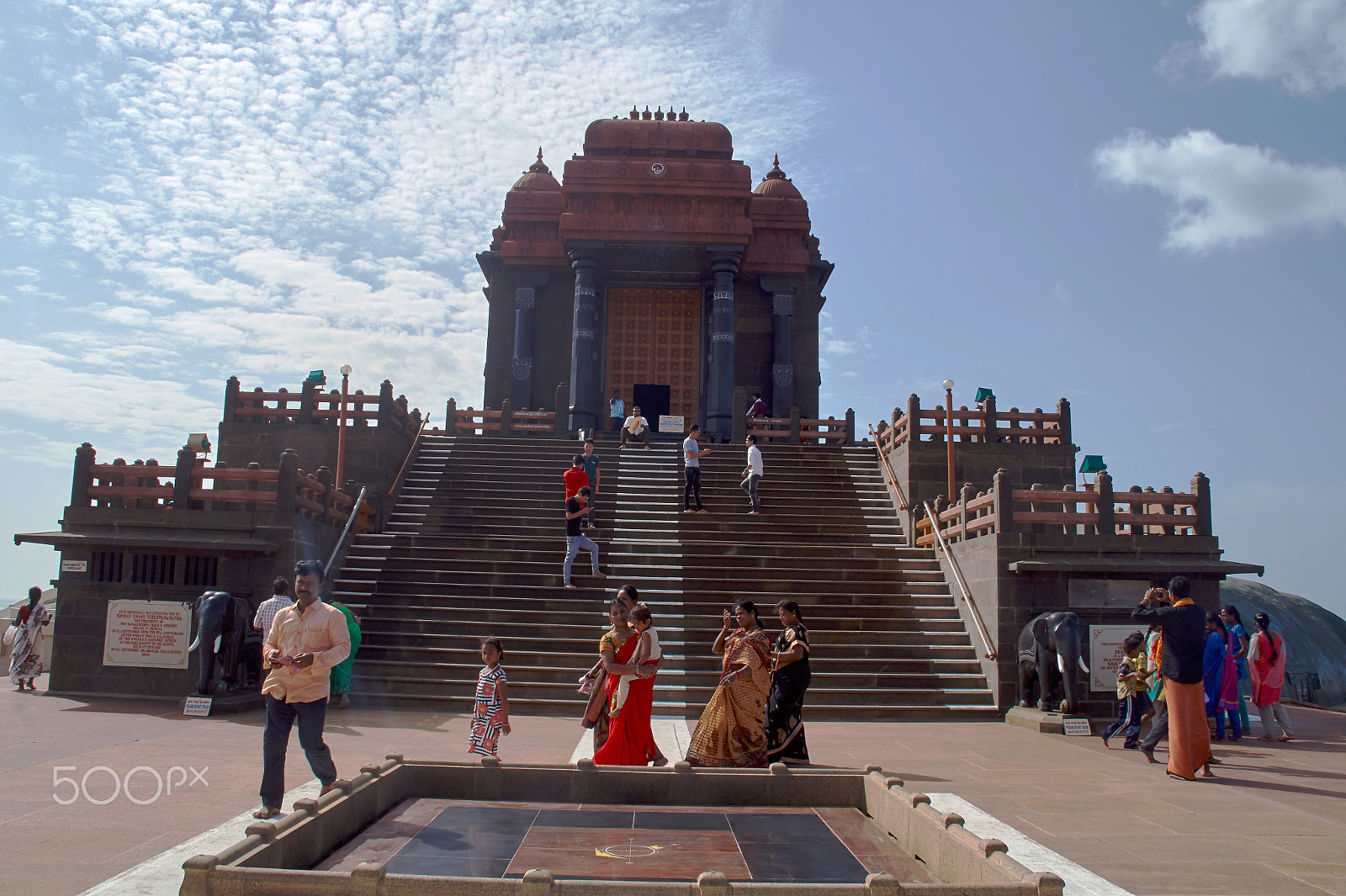 Sony DT 18-135mm F3.5-5.6 SAM sample photo. Vivekananda rock memorial, kanyakumari photography