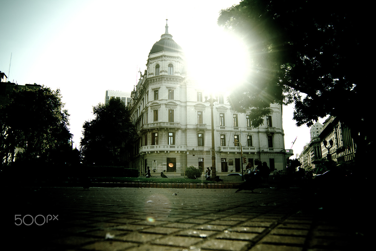 Canon EOS 7D + Canon EF 16-35mm F2.8L II USM sample photo. Historic architecture in buenos aires, argentina photography