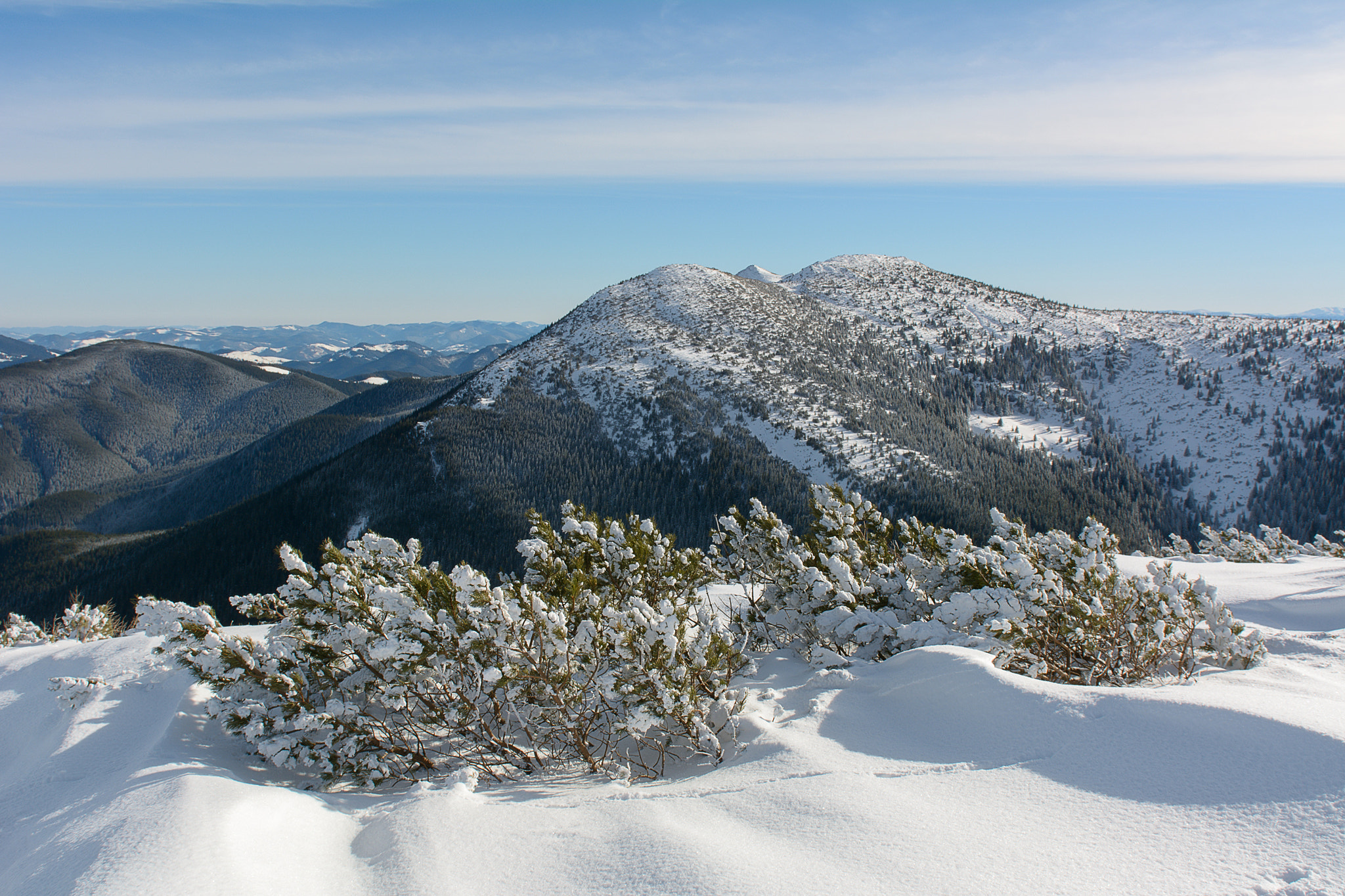 Nikon AF-S Nikkor 24-70mm F2.8G ED sample photo. Snow silence photography