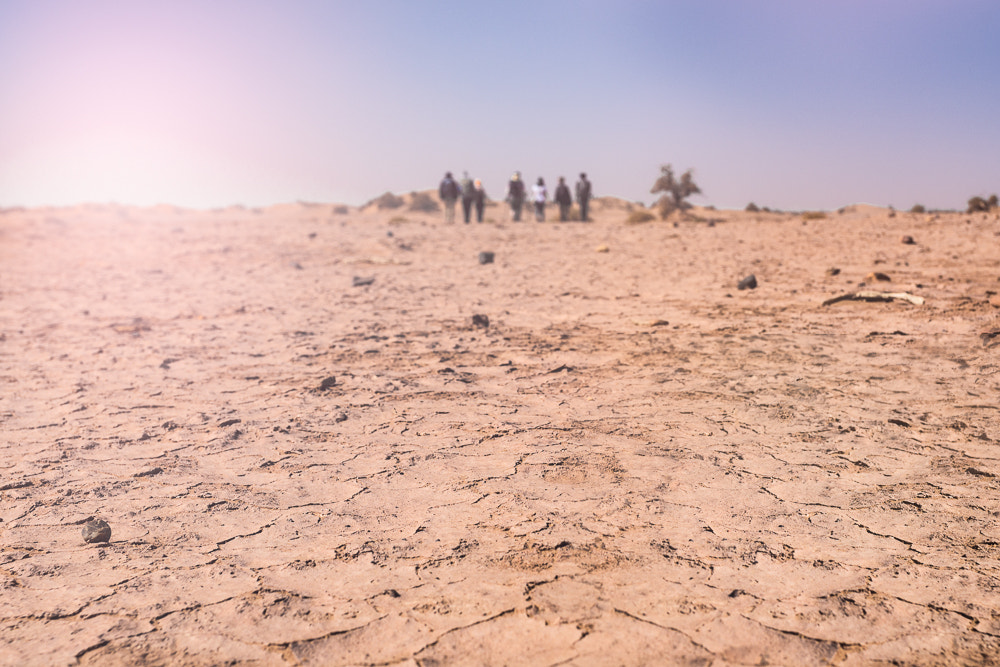 Nikon D7100 + Sigma 35mm F1.4 DG HSM Art sample photo. During the treck in the maroccan desert photography