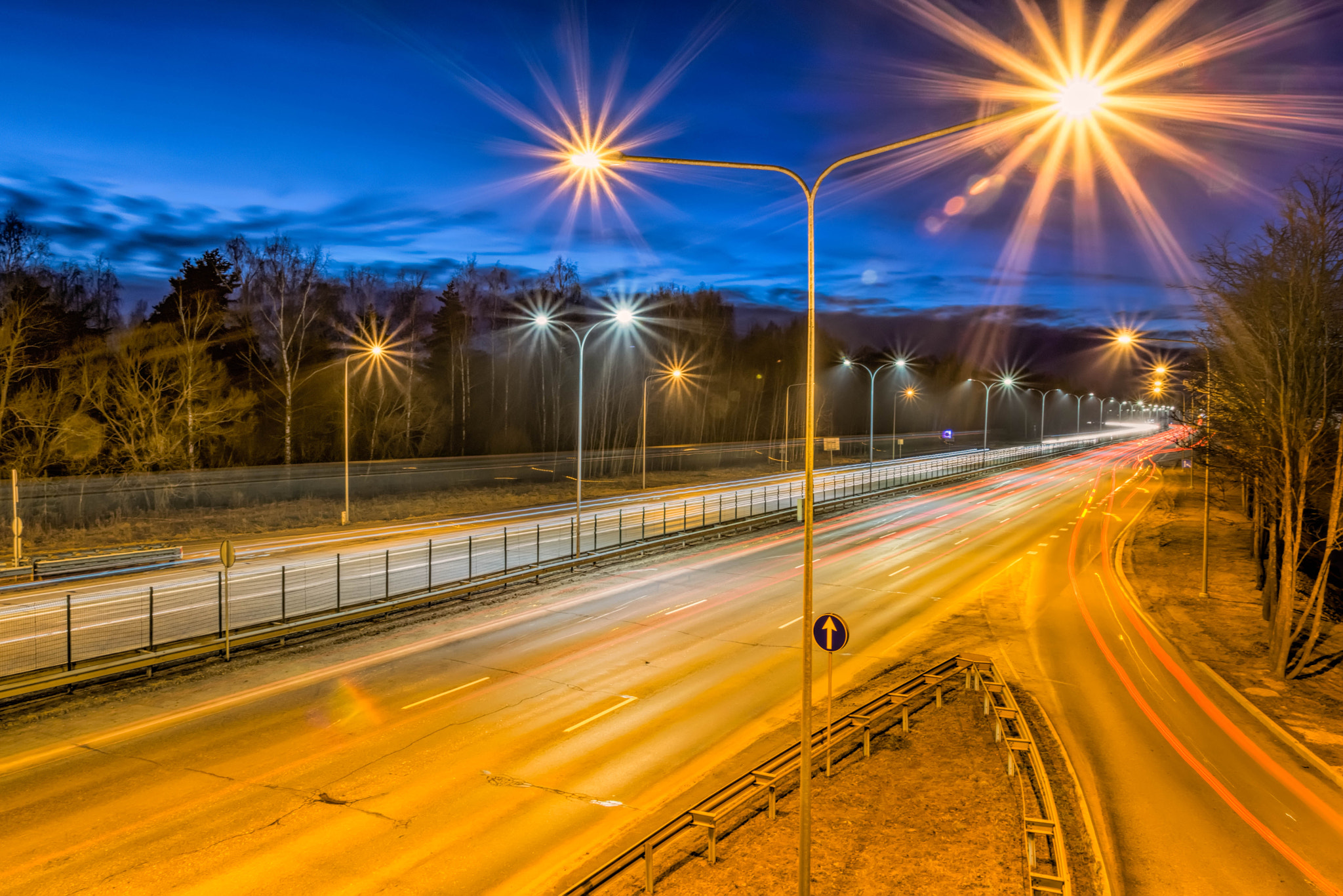 Sigma 17-50mm F2.8 EX DC OS HSM sample photo. Riga bridge, car, lights... photography