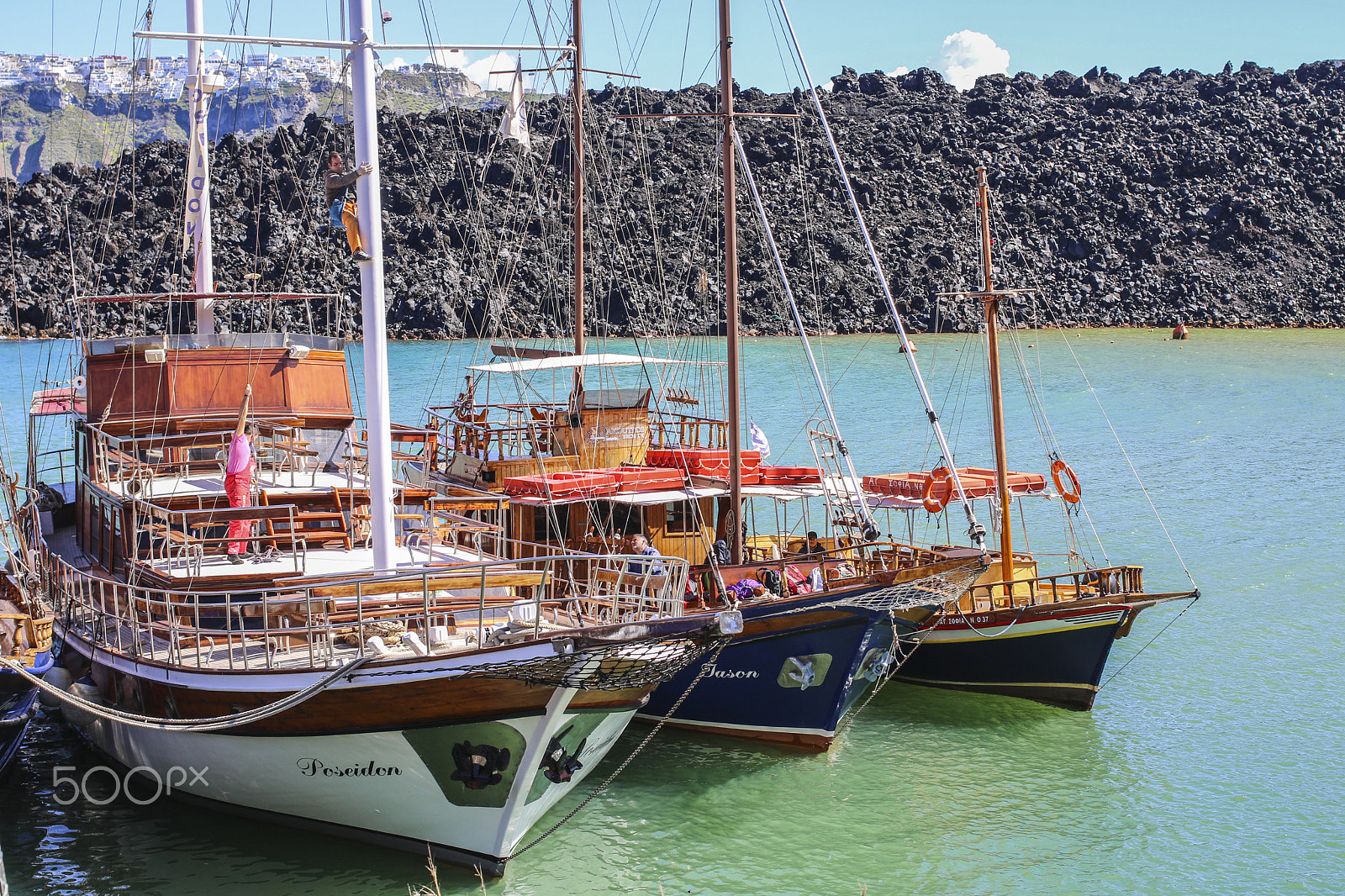 Canon EF 40mm F2.8 STM sample photo. Santorini photography