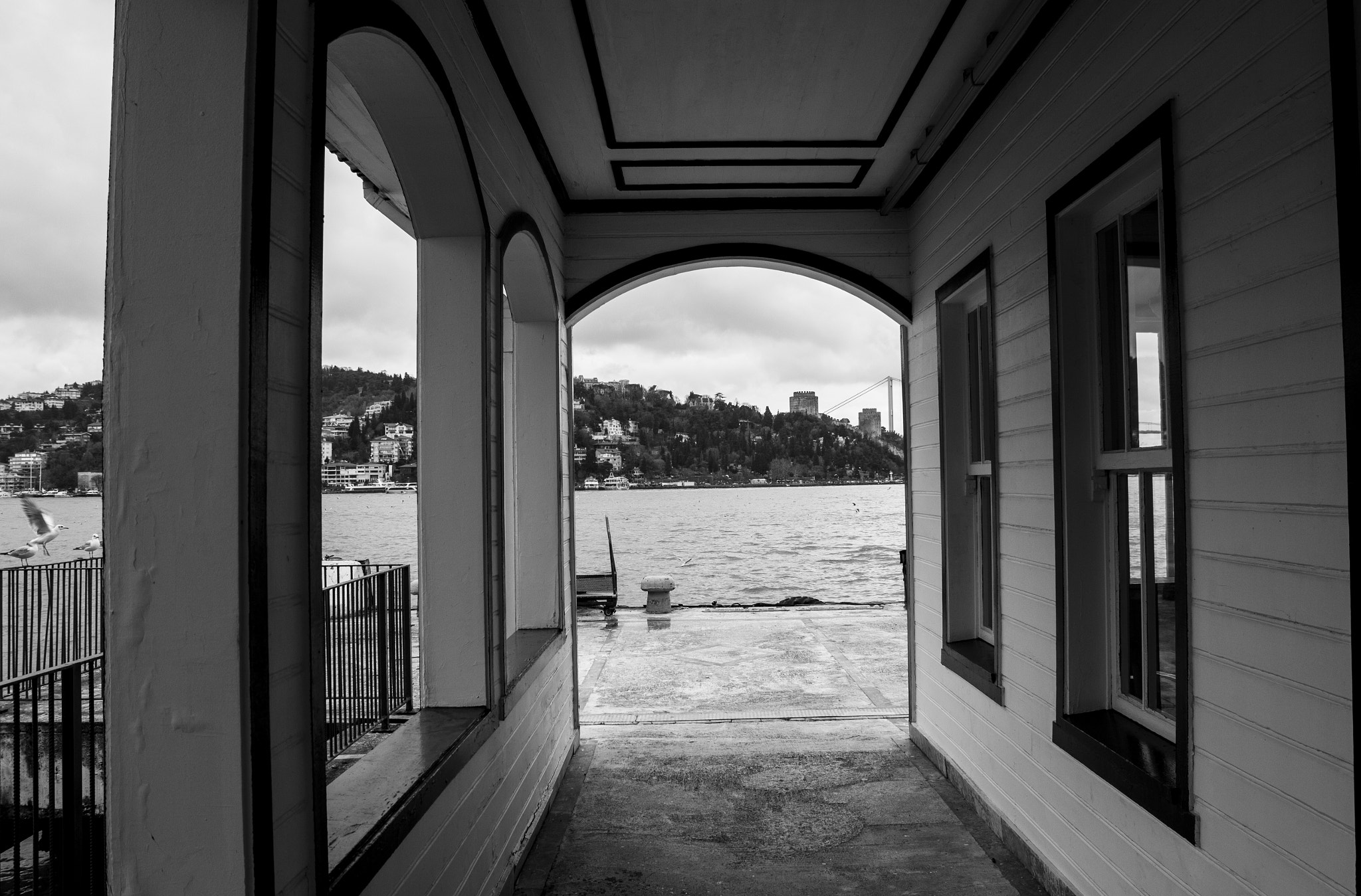 Canon EF-S 18-55mm F3.5-5.6 III sample photo. Kandilli scaffolding photography