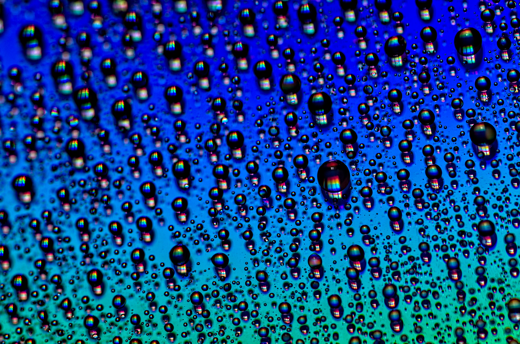 Pentax smc D-FA 50mm F2.8 Macro sample photo. Droplets background photography