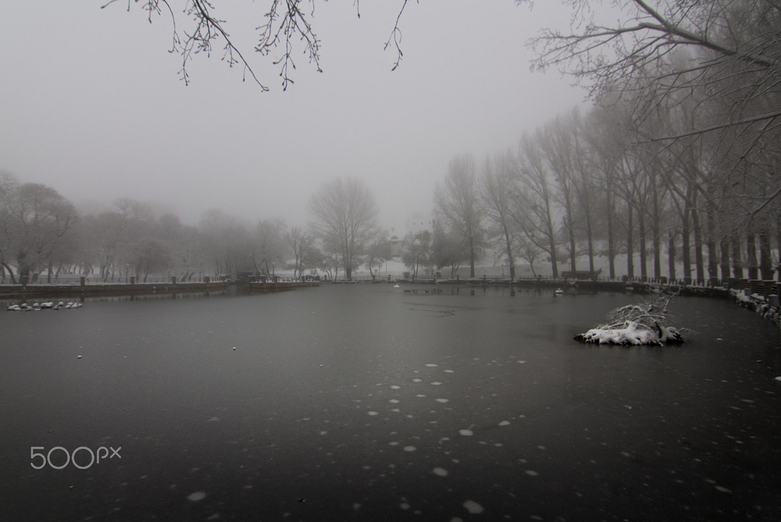 Canon EOS 1200D (EOS Rebel T5 / EOS Kiss X70 / EOS Hi) sample photo. Frozen lake photography