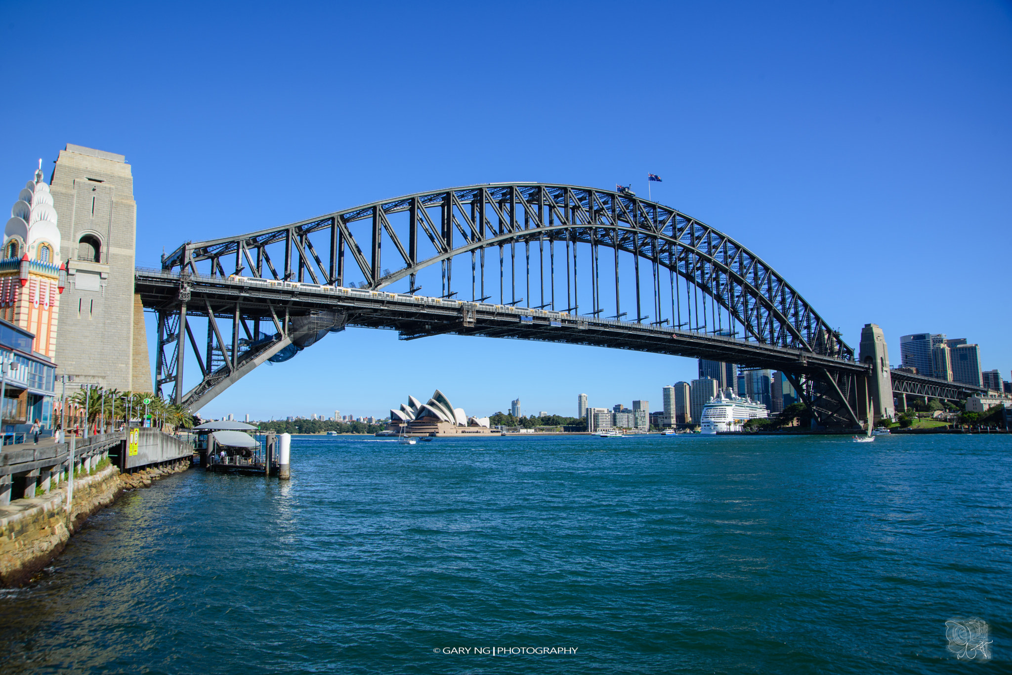 Nikon D610 + Nikon AF-S Nikkor 24-120mm F3.5-5.6G ED-IF VR sample photo. Sydney harbour bridge photography