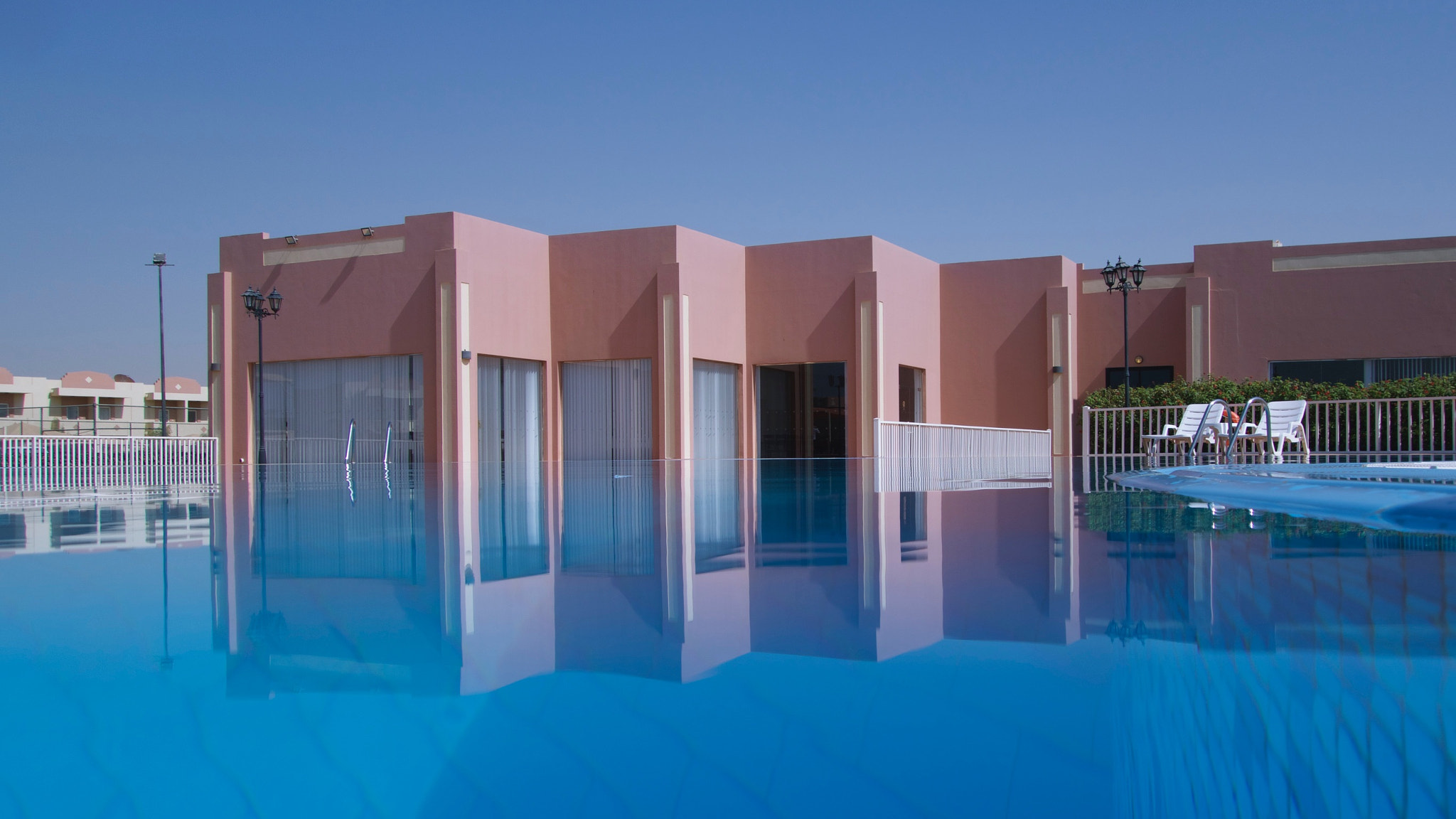 Sony 28-100mm F1.8-4.9 sample photo. Swimming pool photography