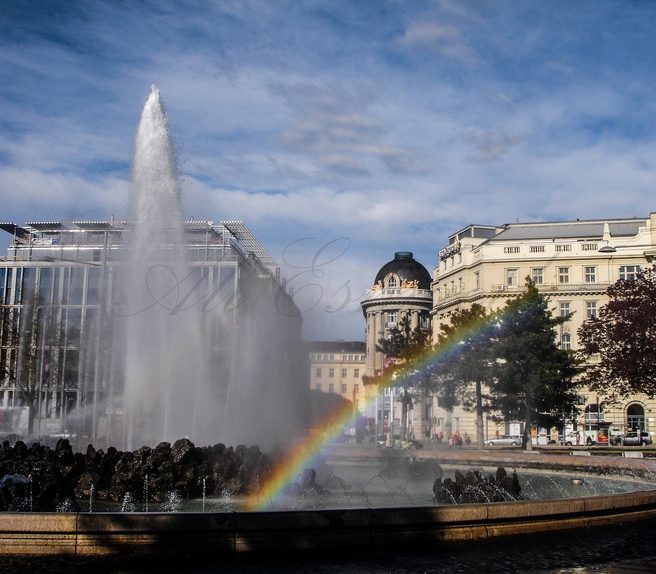 Sony DSC-P200 sample photo. Regenbogen photography