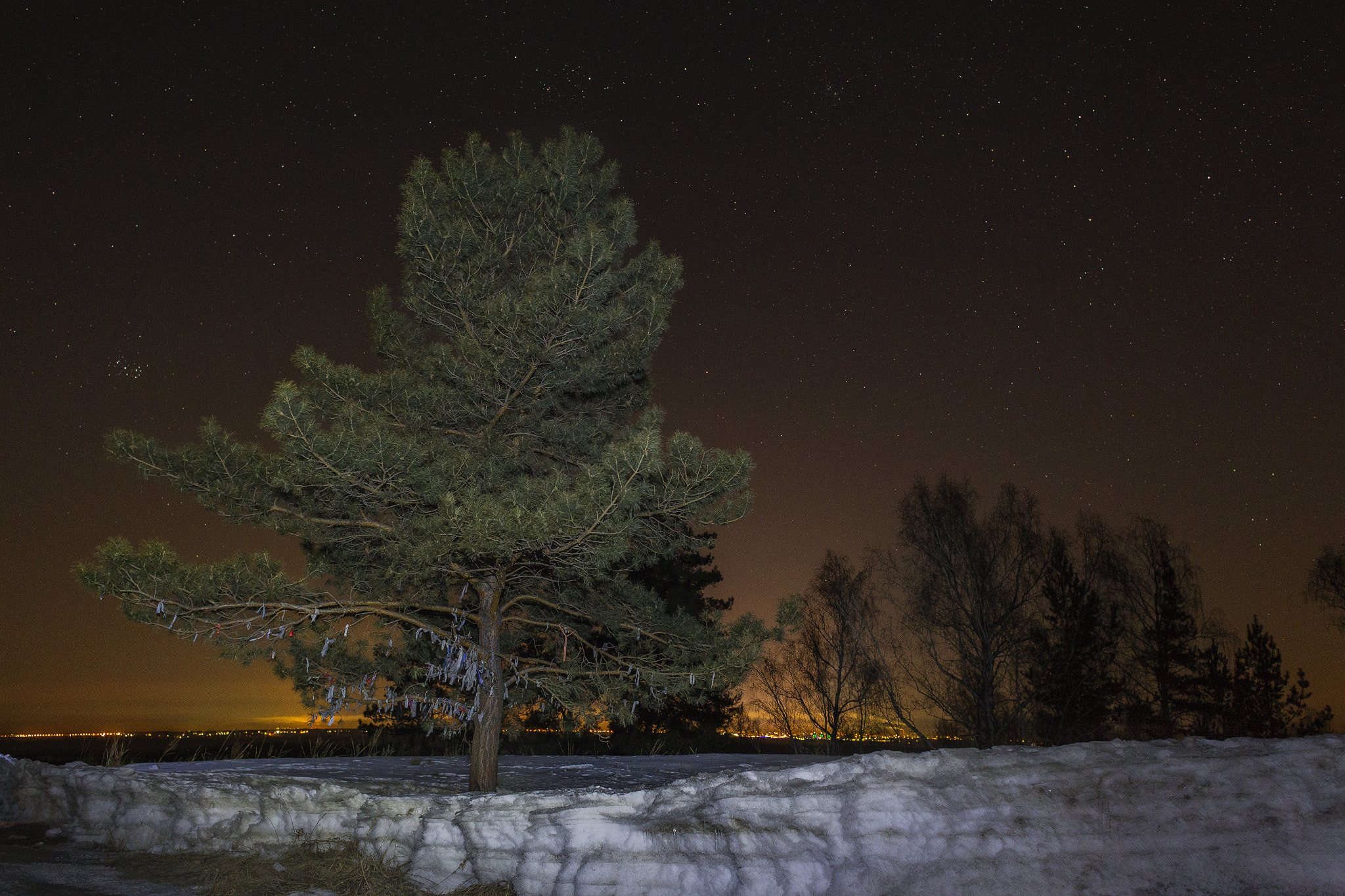 Canon EOS 6D + Canon EF 28mm F1.8 USM sample photo. Starlight night photography