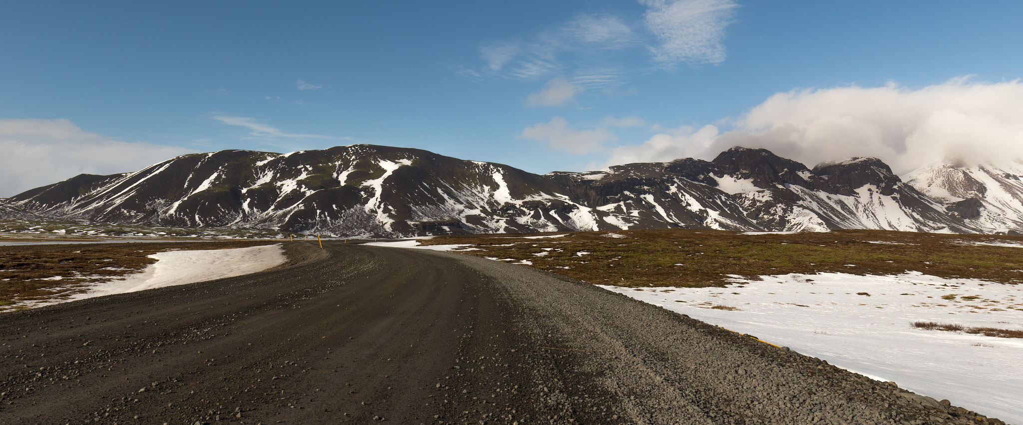 Canon EOS 7D Mark II sample photo. Iceland road to nowhere photography