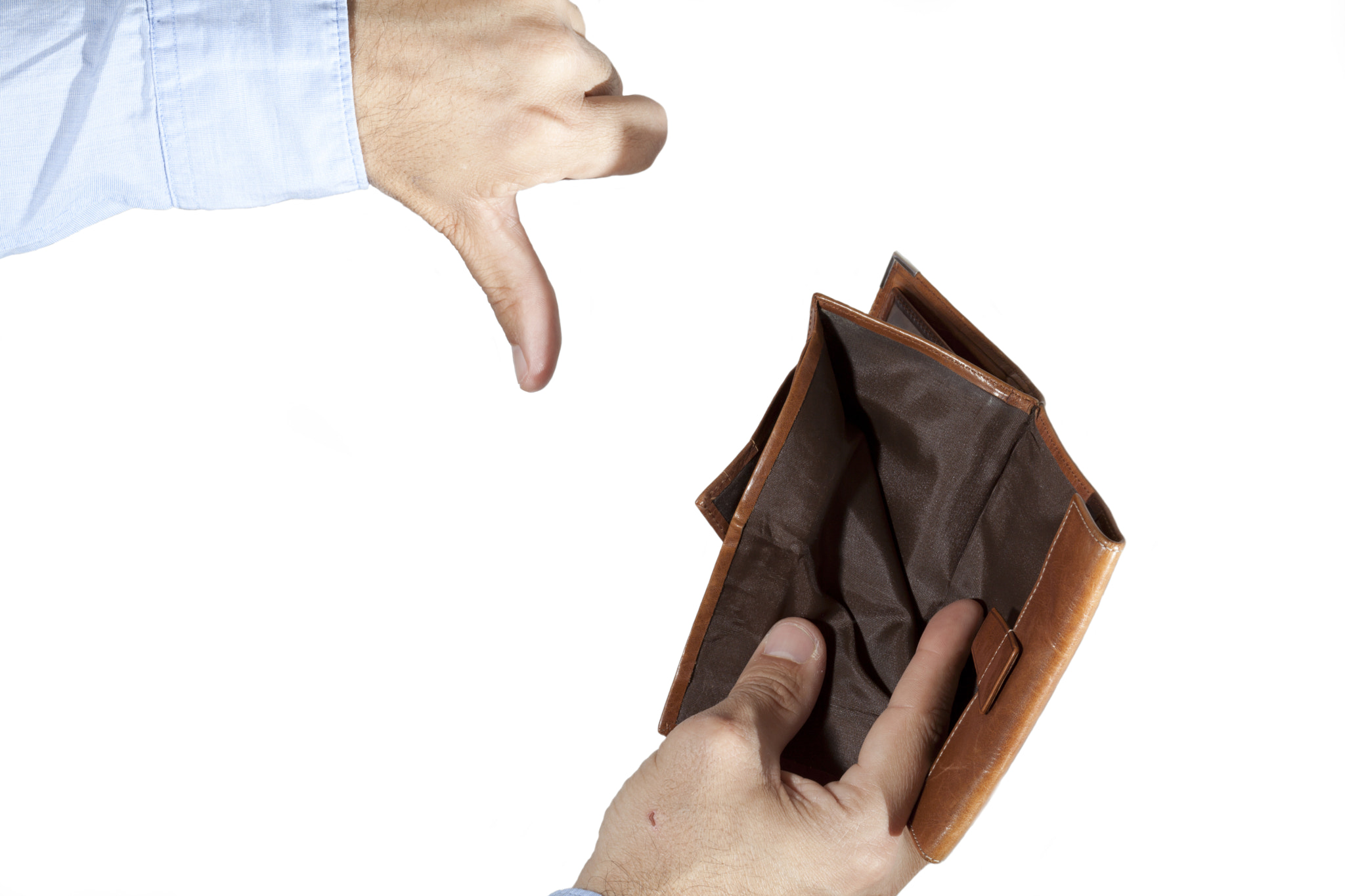 People without money