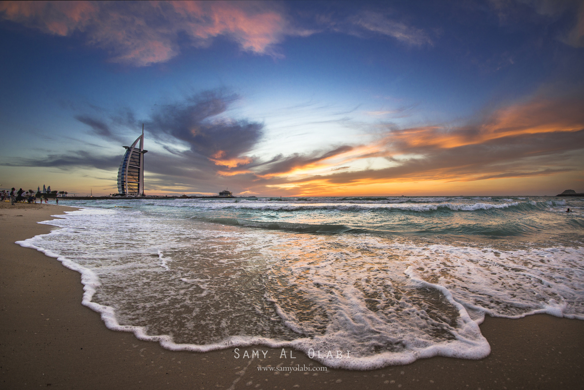 Nikon D800 + Samyang 12mm F2.8 ED AS NCS Fisheye sample photo. Burj al arab photography