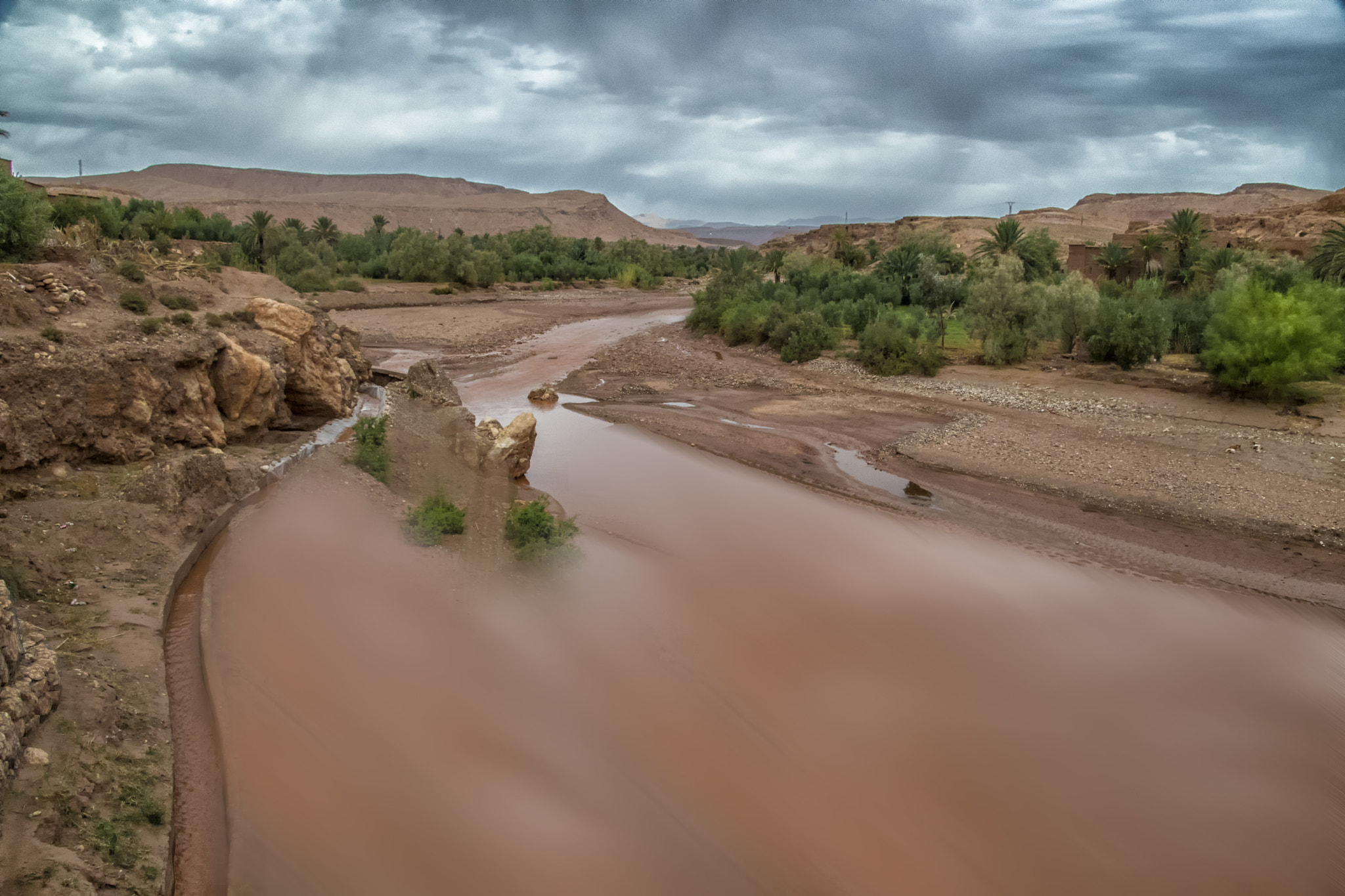 Nikon D500 sample photo. Mud river ,morocco photography